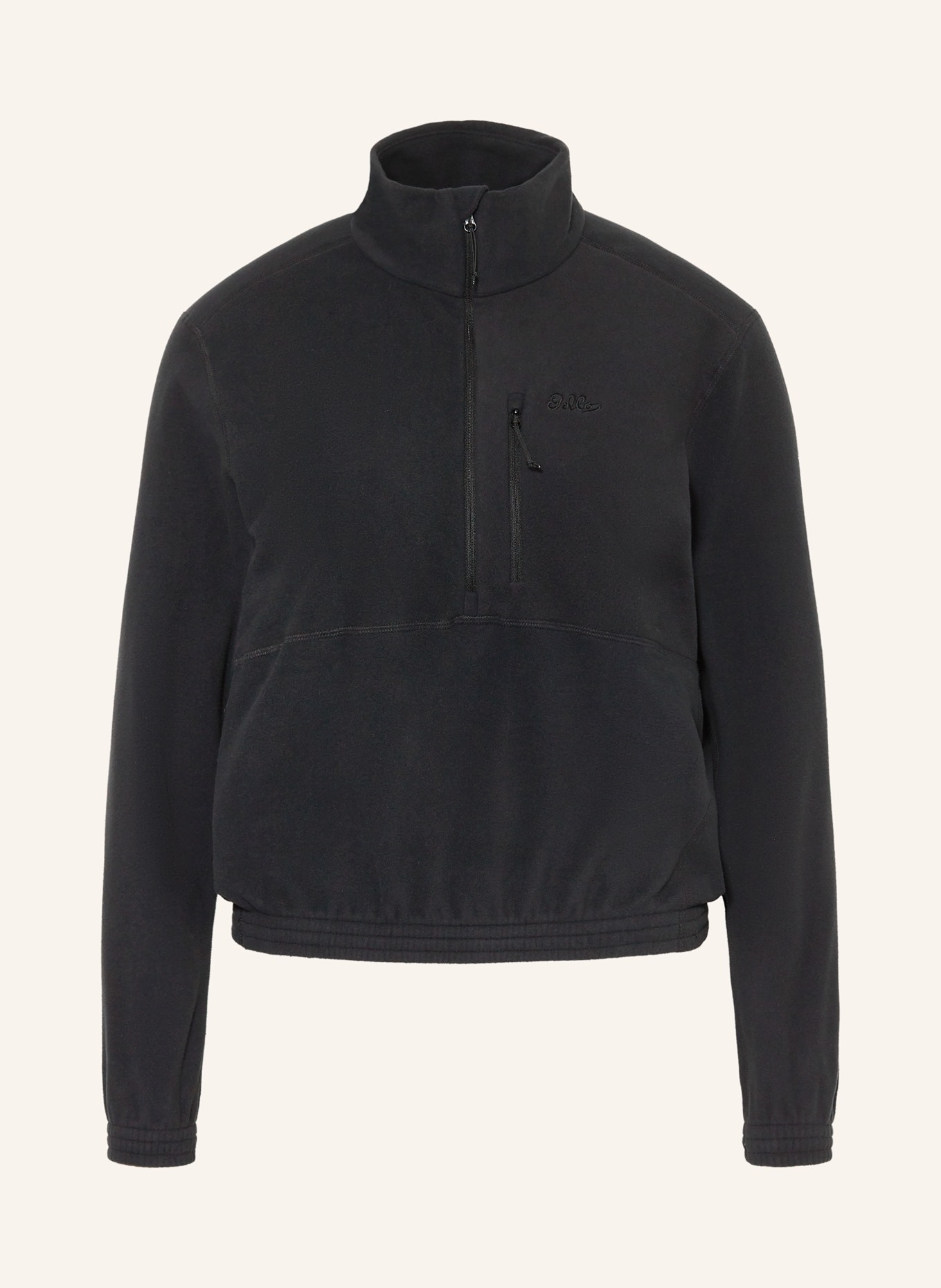 odlo Fleece-Troyer CLASSIC: SCHWARZ