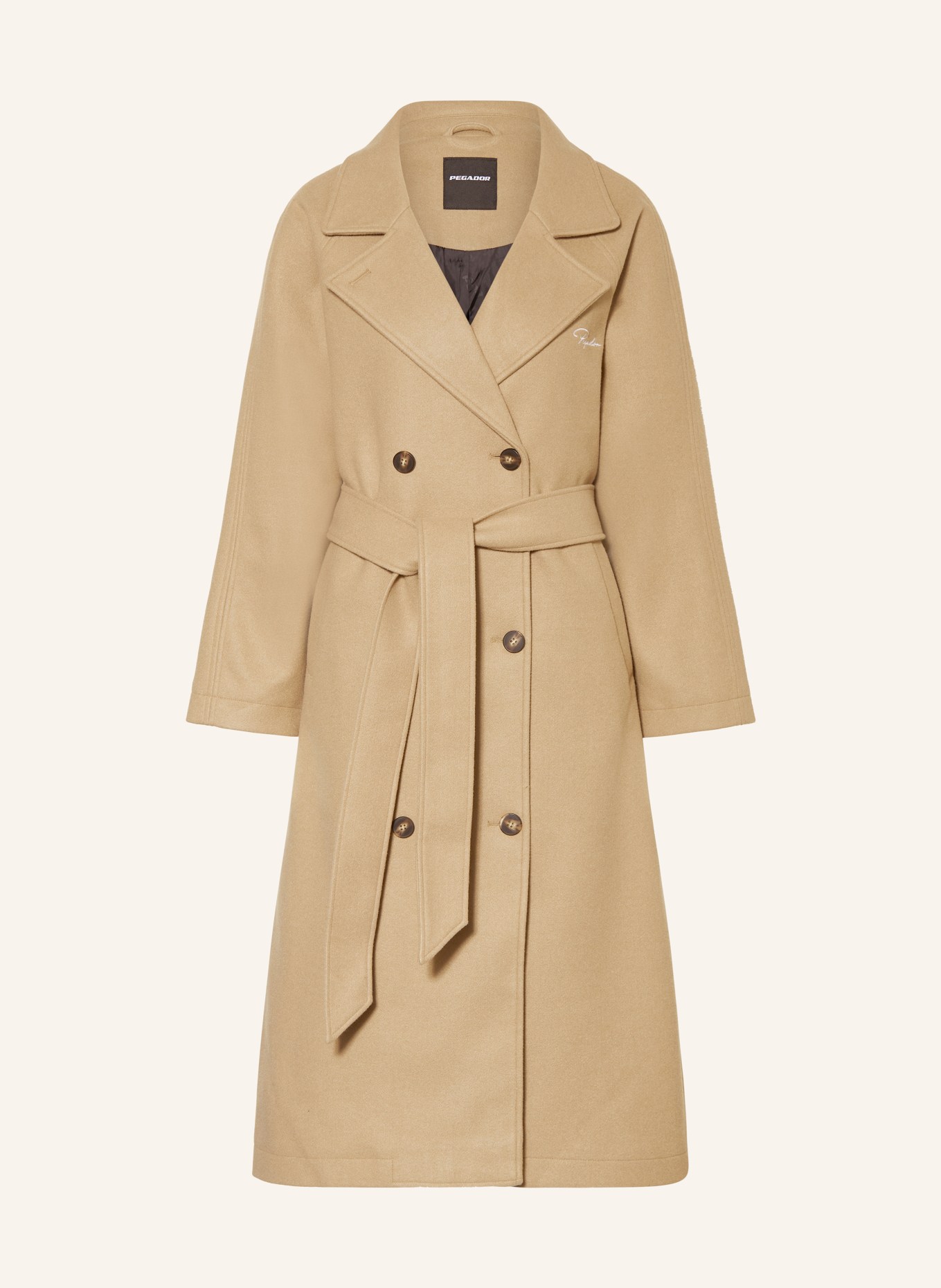 PEGADOR Manteau VALENCIA: MARRON CLAIR