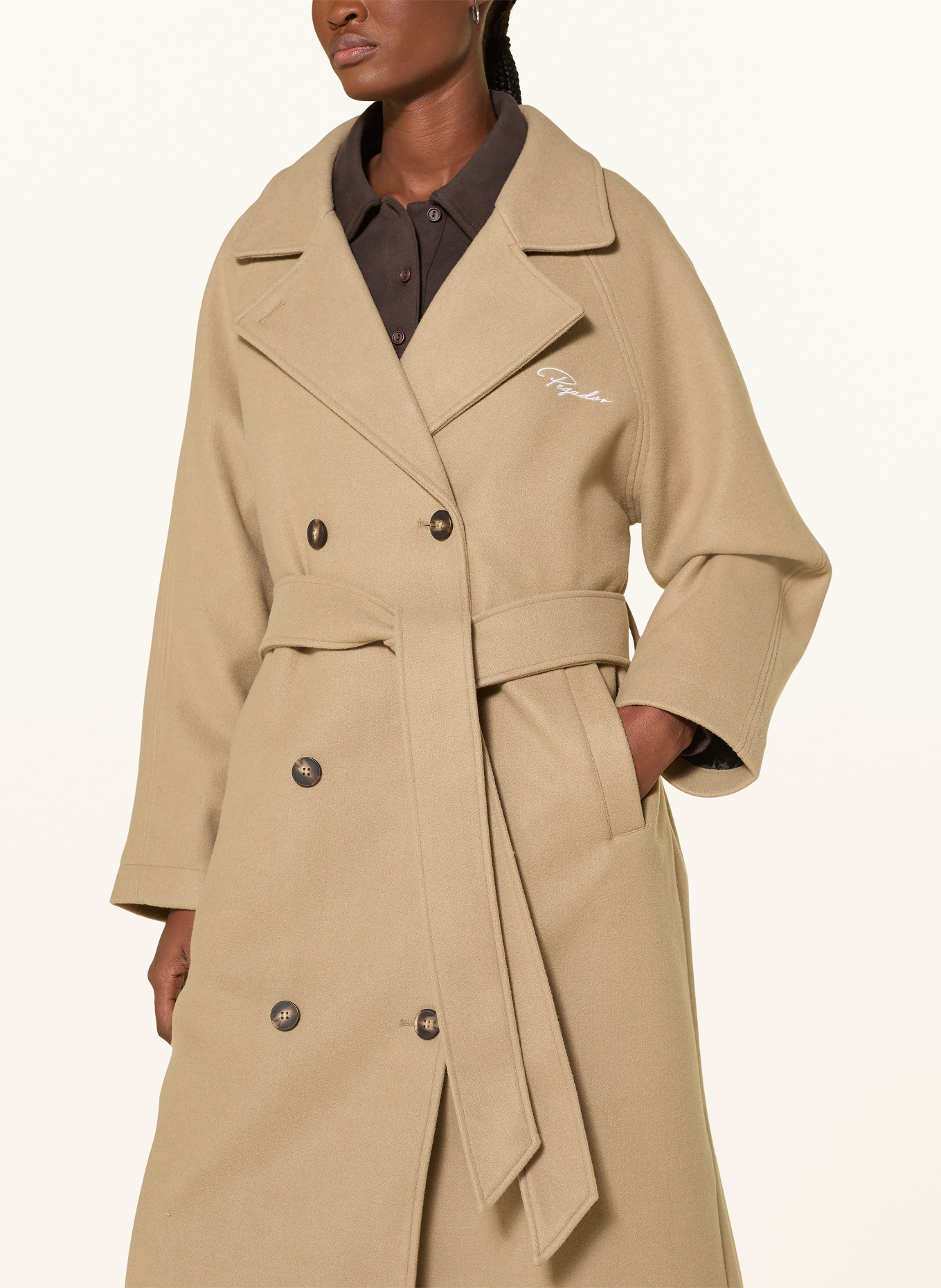 PEGADOR Manteau VALENCIA: MARRON CLAIR