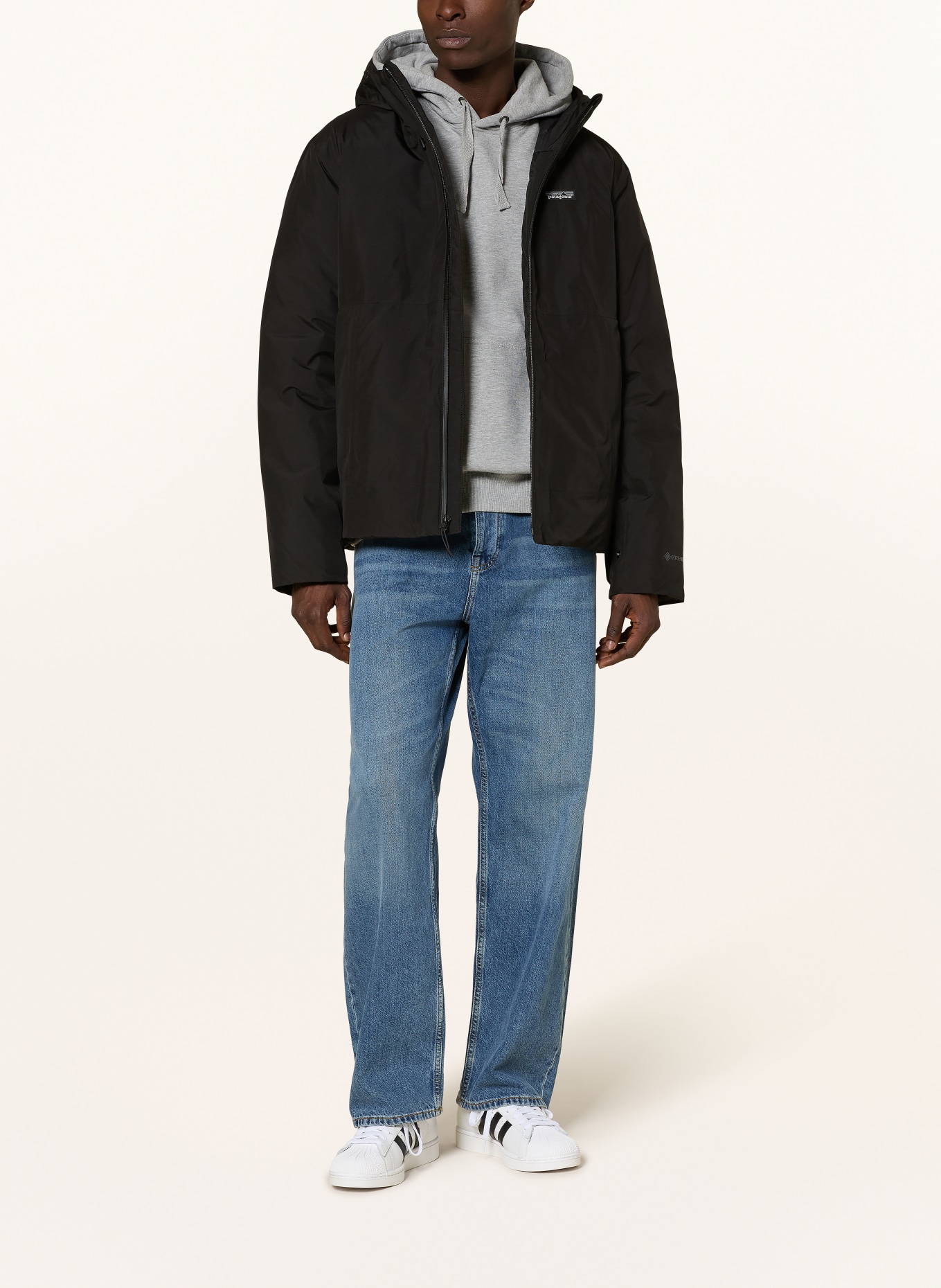 patagonia Functionele jas MENS LIGHTWEIGHT STORMSHADOW: ZWART