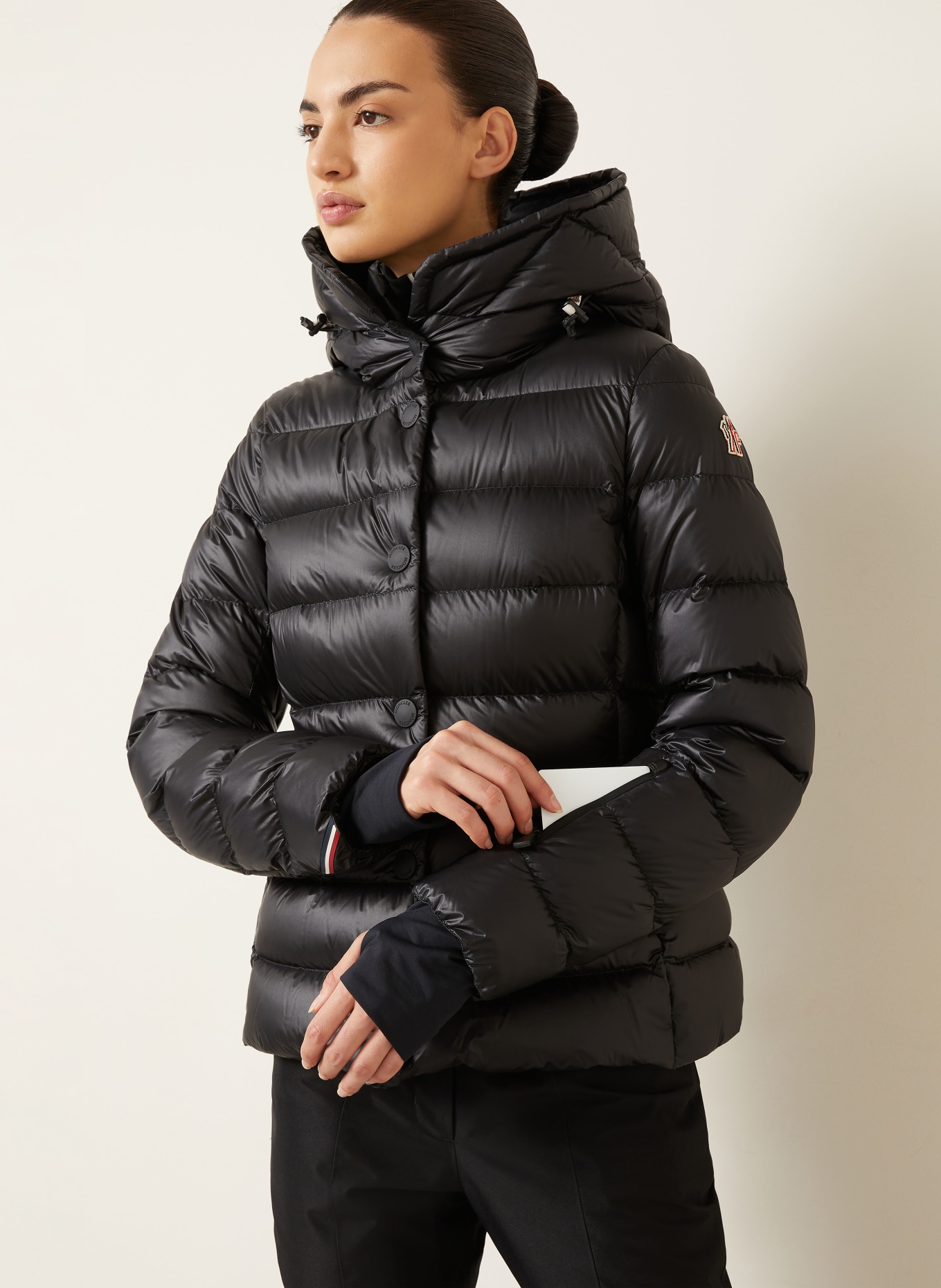 MONCLER GRENOBLE Daunen-Skijacke ARMONIQUES: SCHWARZ