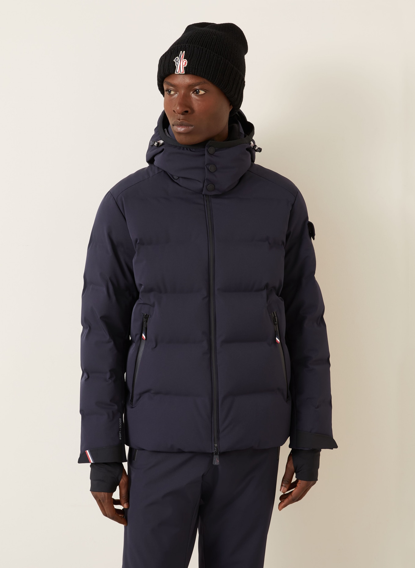 MONCLER GRENOBLE Daunen-Skijacke MONTGETECH: DUNKELBLAU