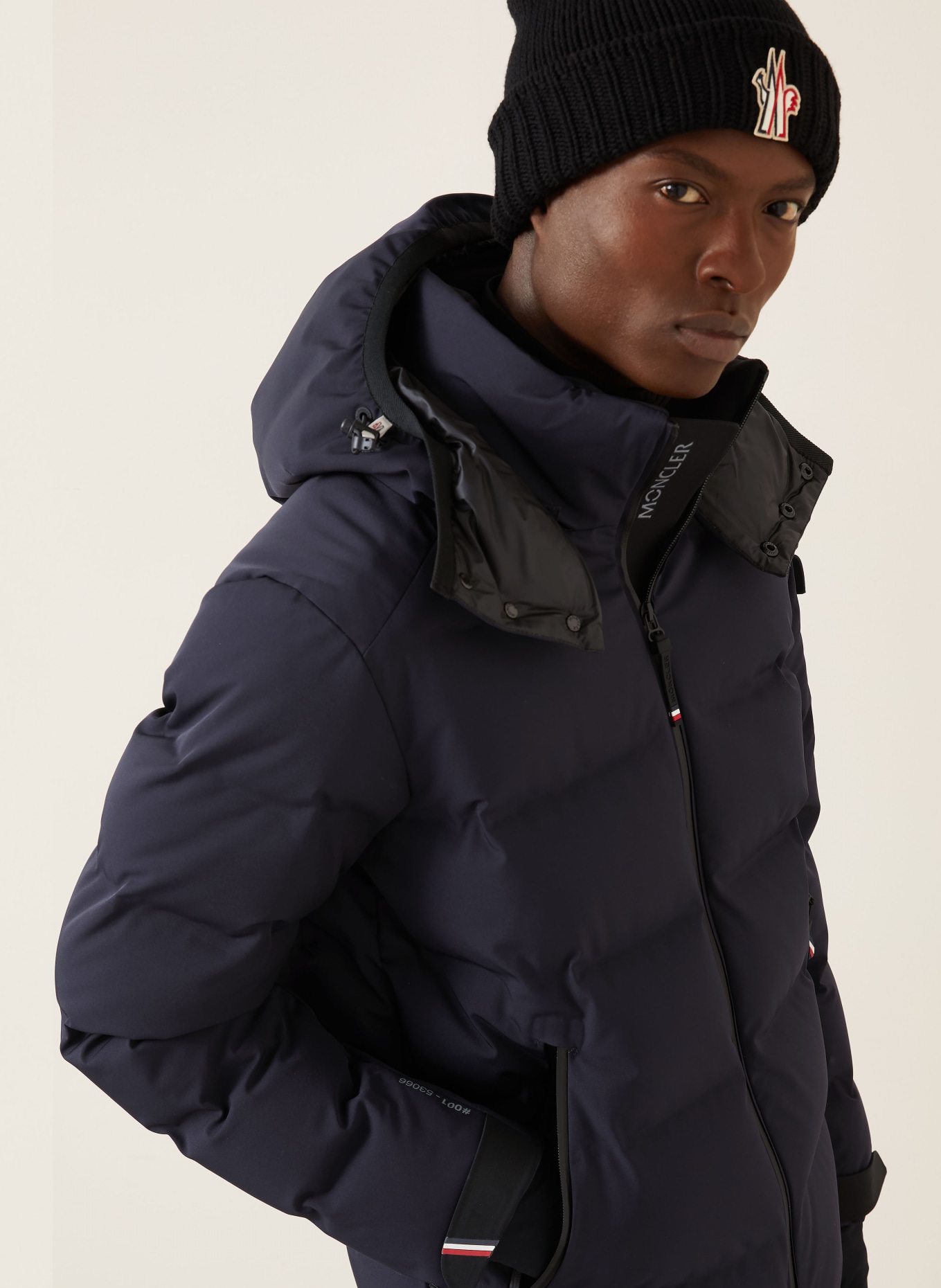 MONCLER GRENOBLE Daunen-Skijacke MONTGETECH: DUNKELBLAU