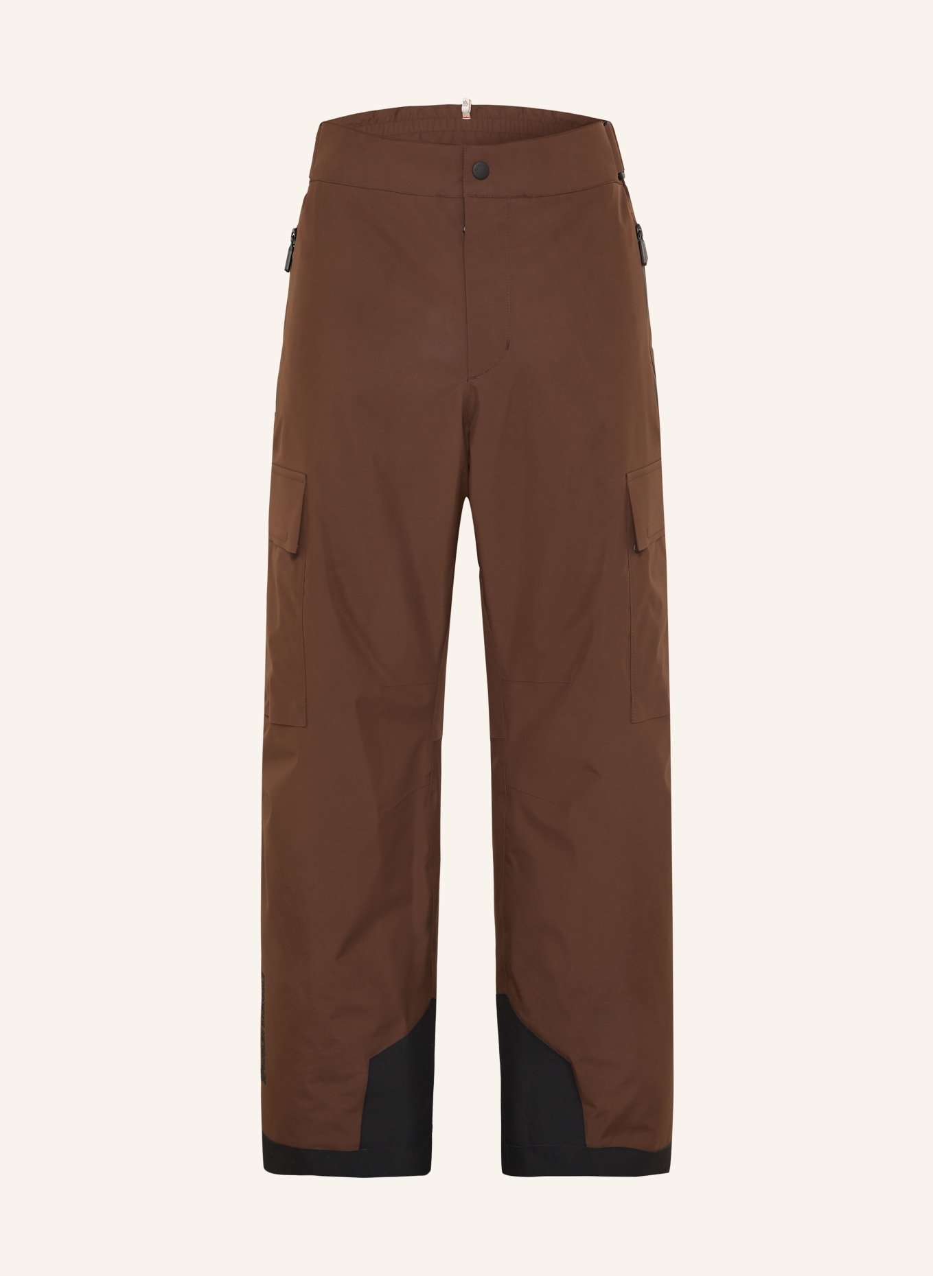 MONCLER GRENOBLE Skihose GTX: DUNKELBRAUN
