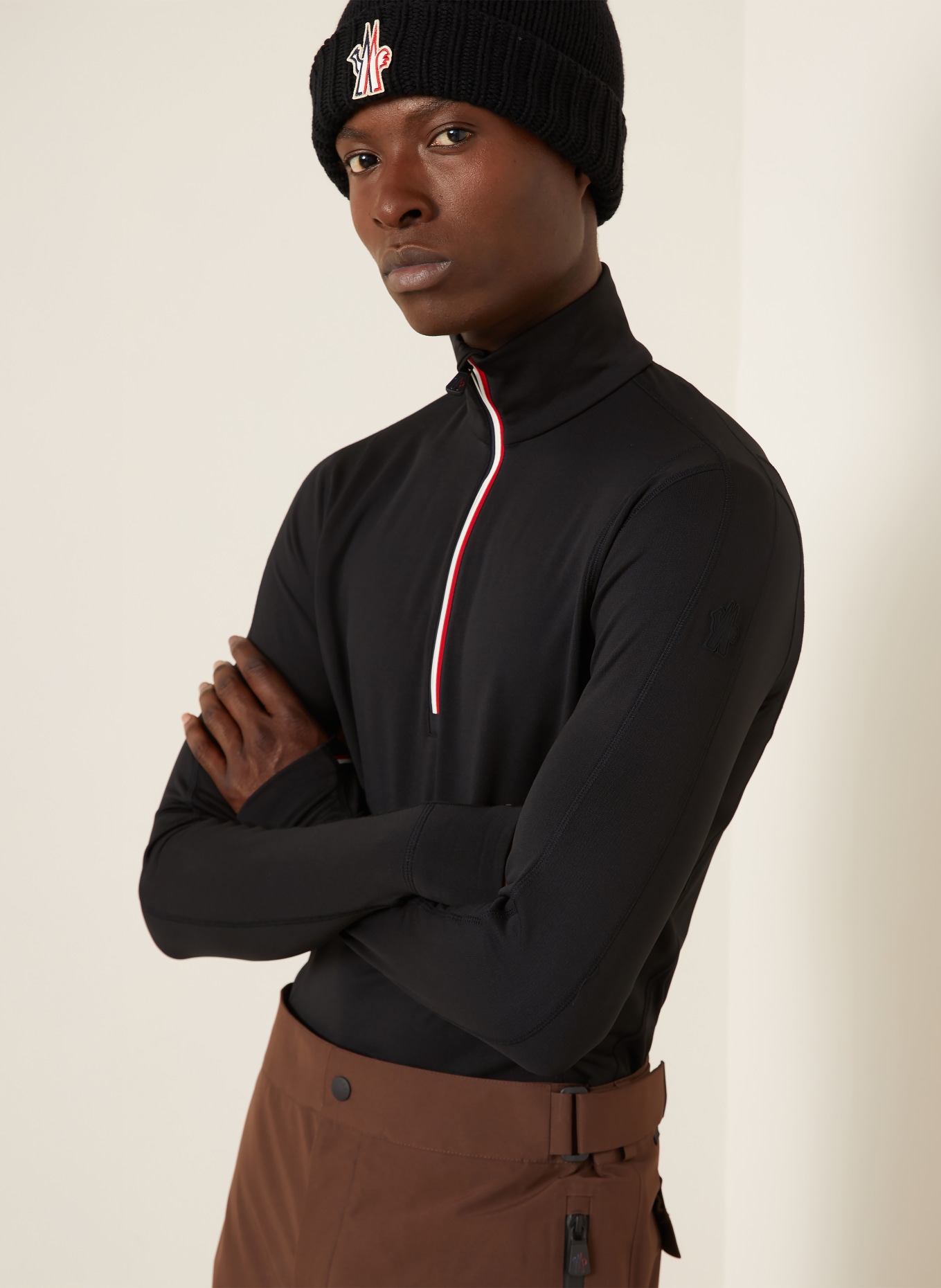 MONCLER GRENOBLE Midlayer: SCHWARZ