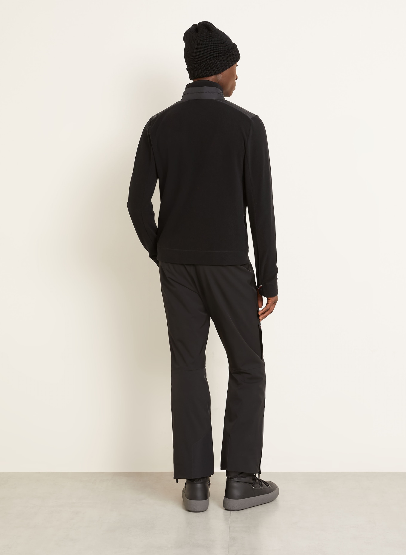 MONCLER GRENOBLE Fleecejacke: SCHWARZ