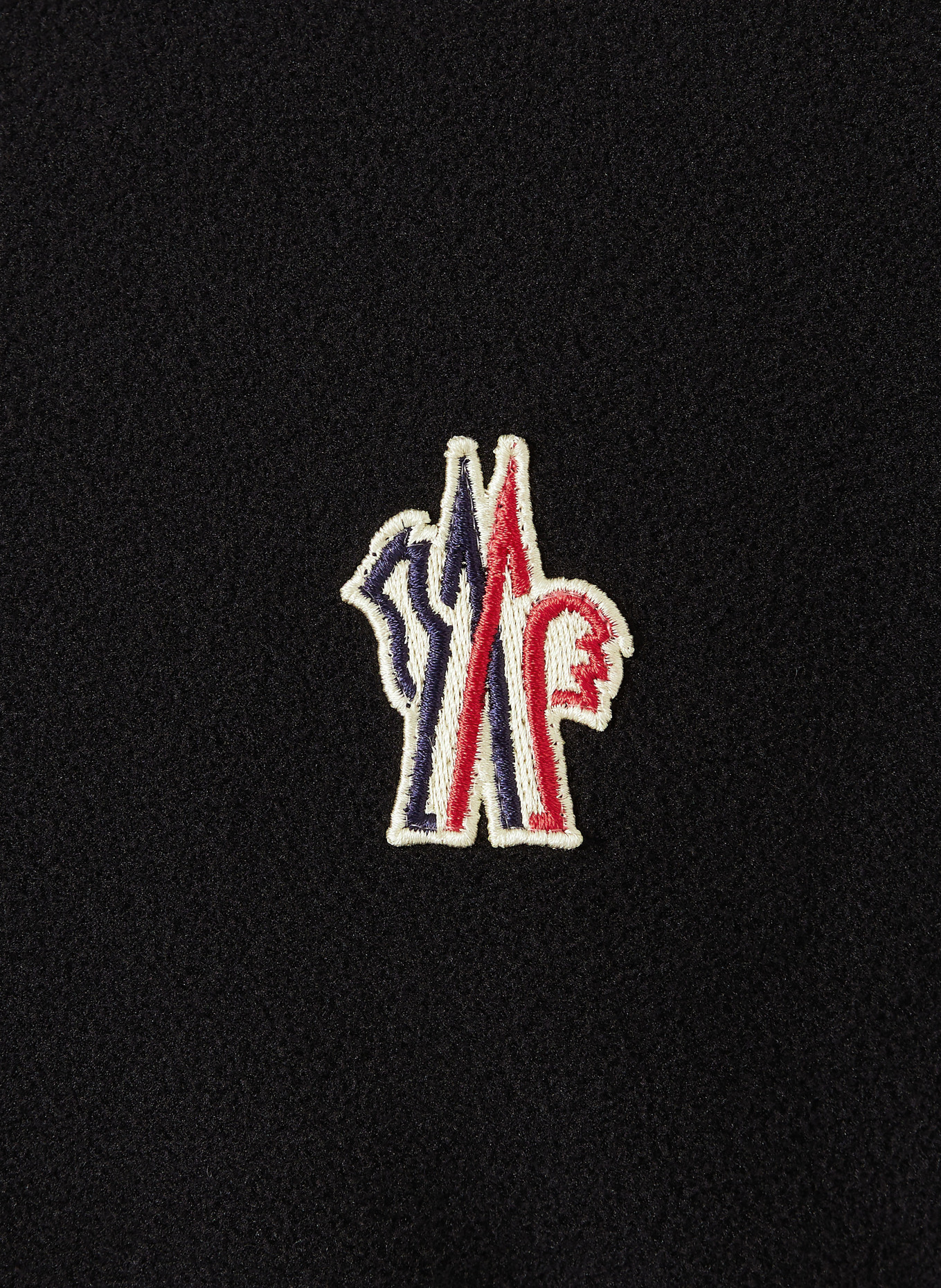 MONCLER GRENOBLE Fleecejacke: SCHWARZ