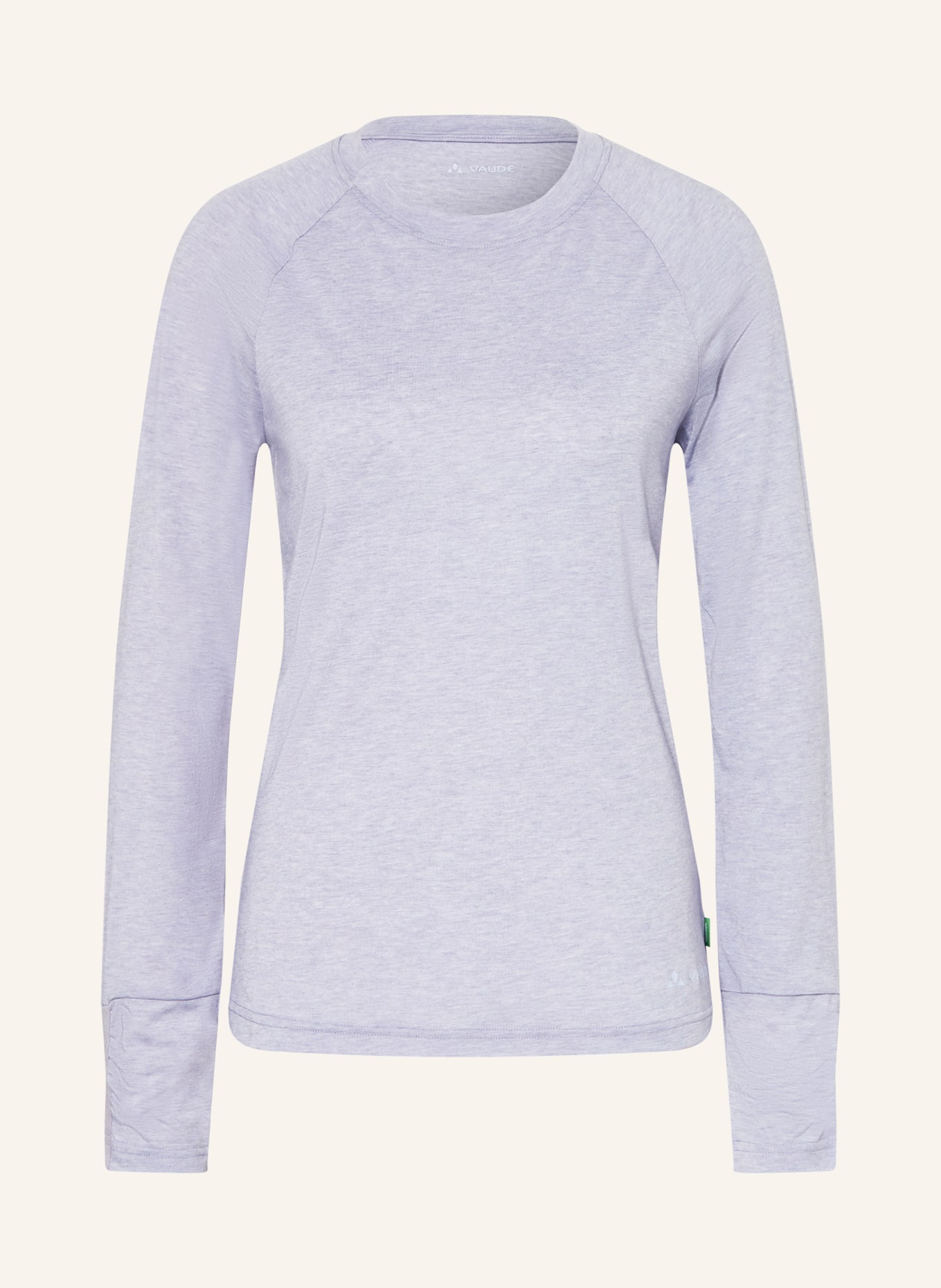 VAUDE Langarmshirt SKOMER III: HELLLILA