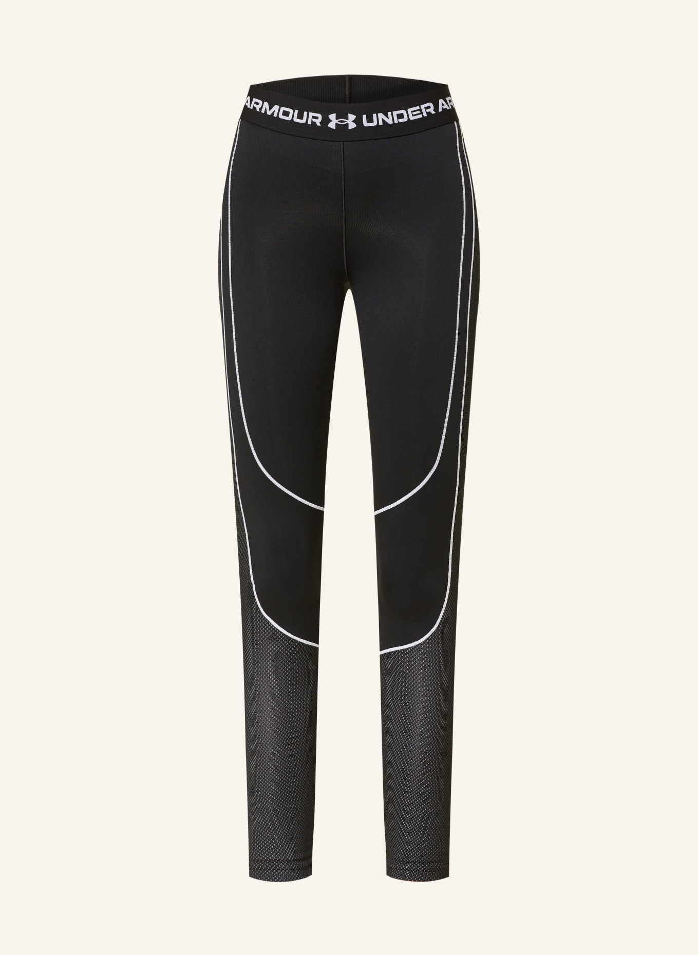 UNDER ARMOUR Tights UA COLDGEAR: SCHWARZ / WEISS