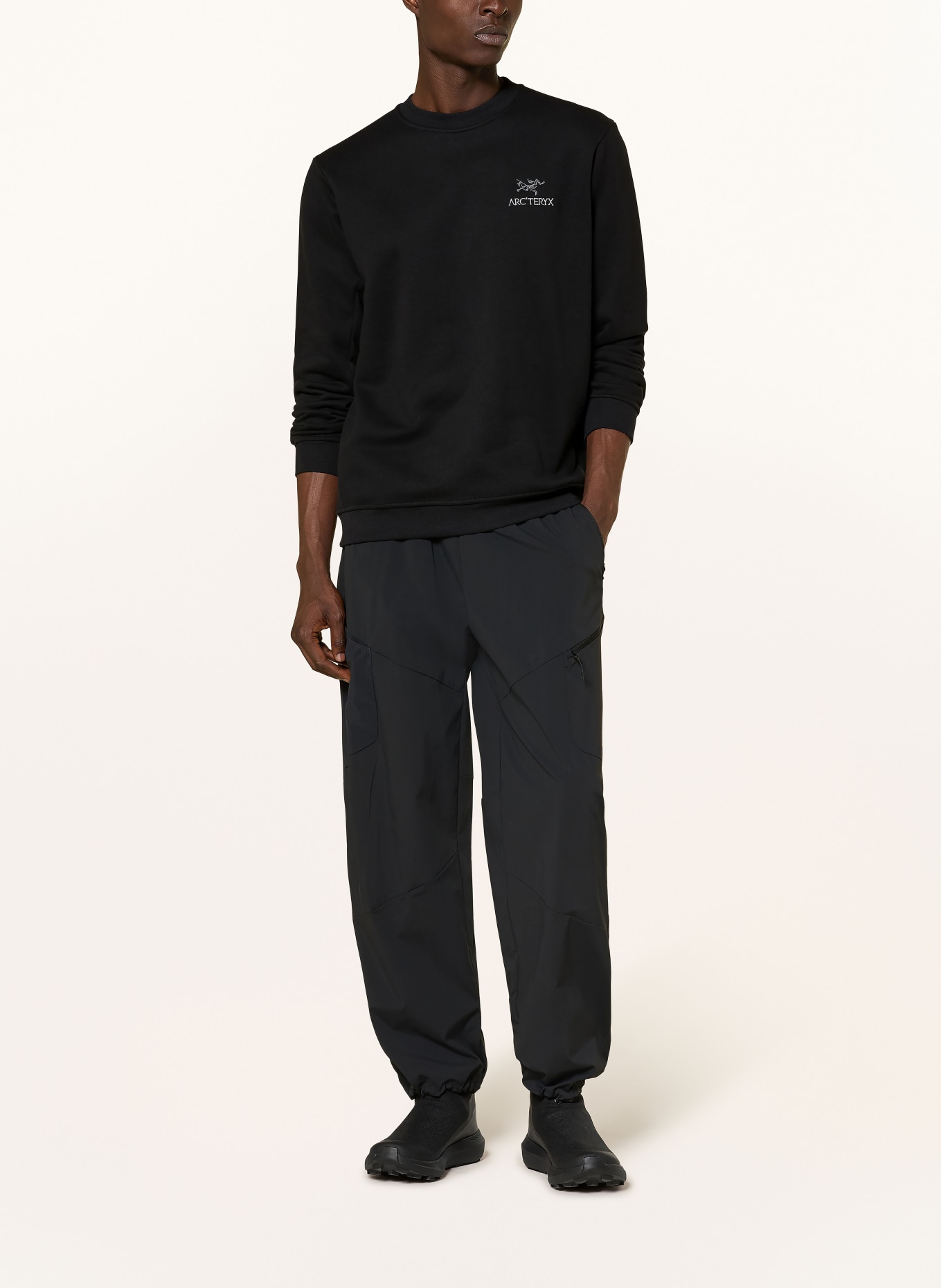 ARC'TERYX Sweatshirt: SCHWARZ