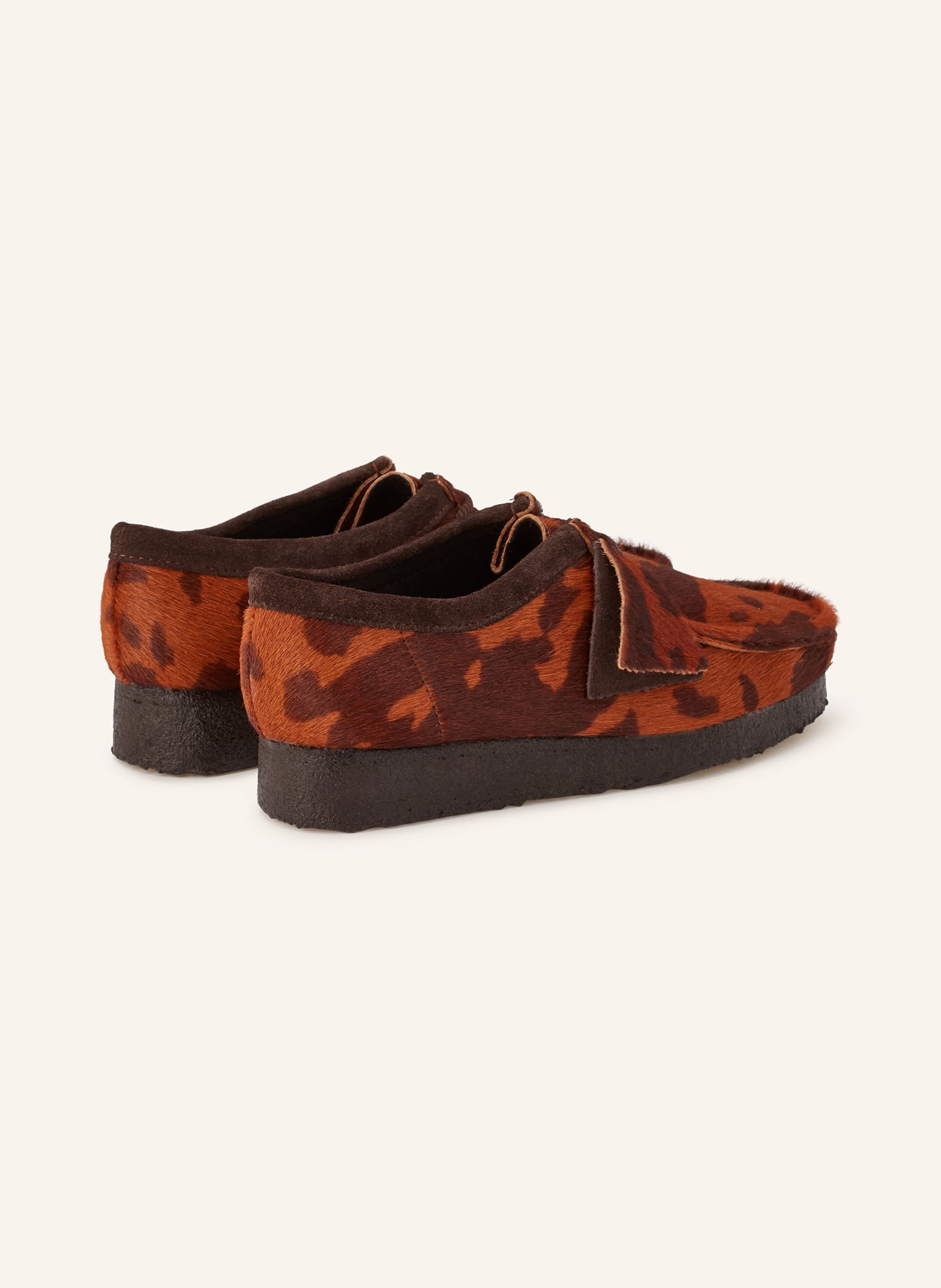 Clarks ORIGINALS Mokassins WALLABEE: BRAUN / DUNKELBRAUN