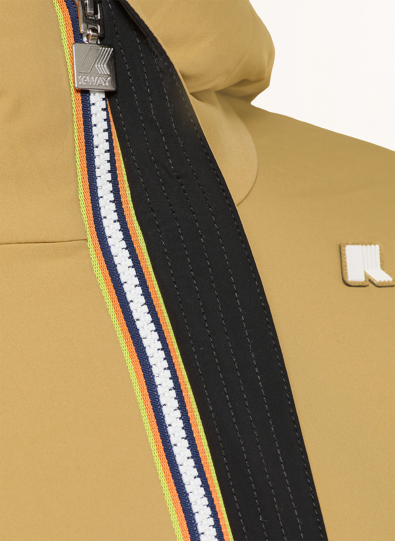 K-WAY Jacke JACK ST: SCHWARZ / CAMEL