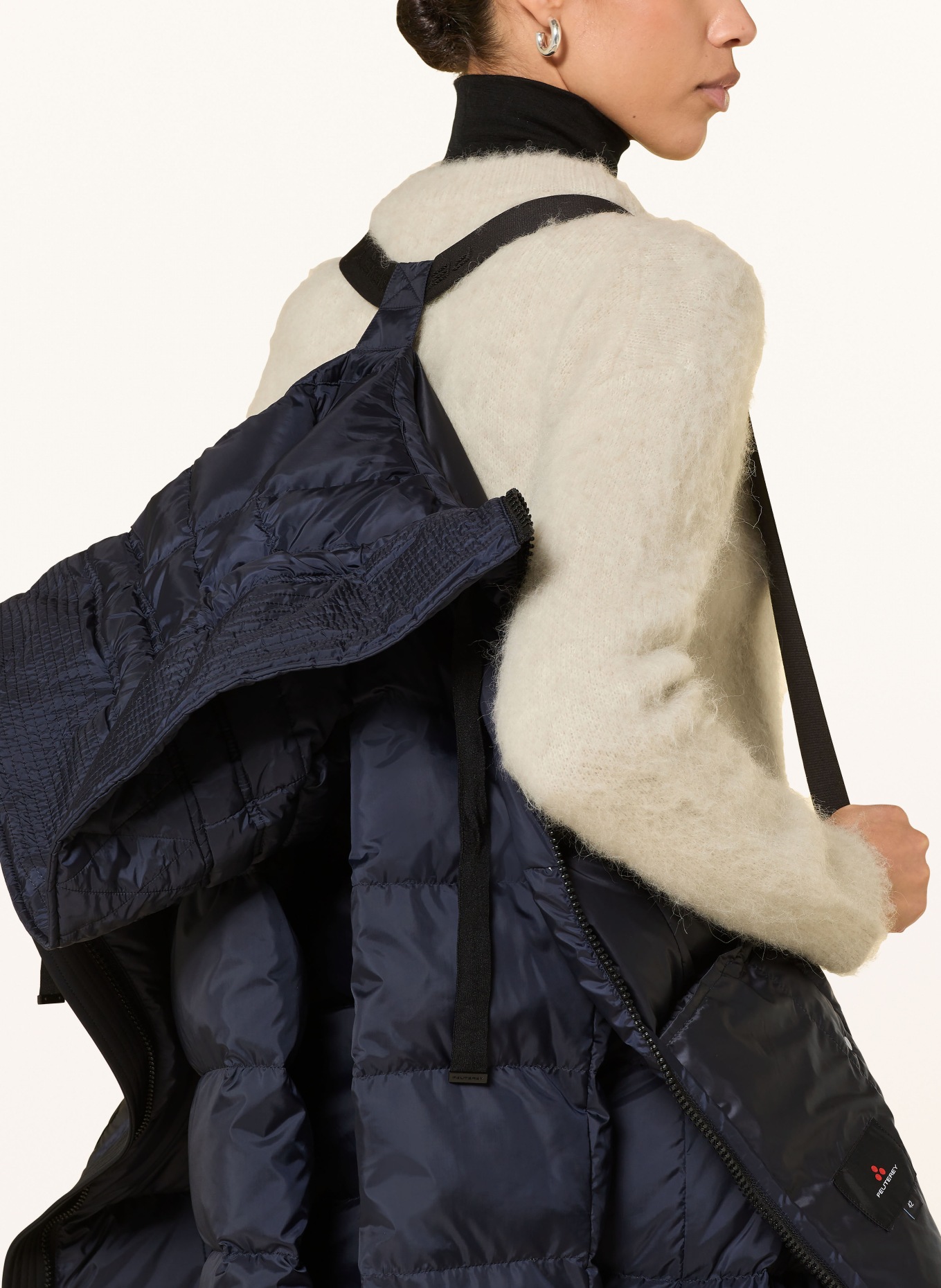 PEUTEREY Daunenmantel NUNKI: DUNKELBLAU