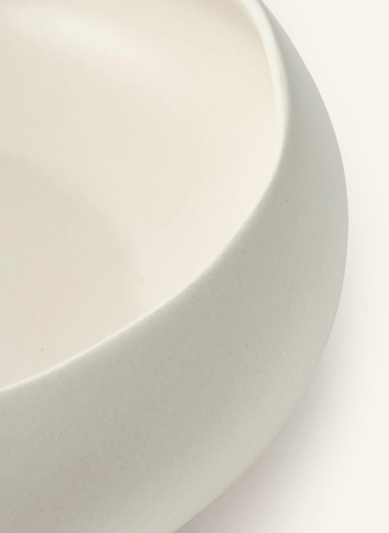 Westwing Collection Dekorativní mísa LATONA: KRÉMOVÁ