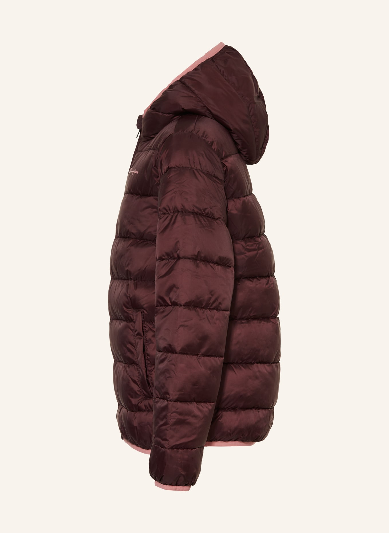 Champion Steppjacke: DUNKELROT