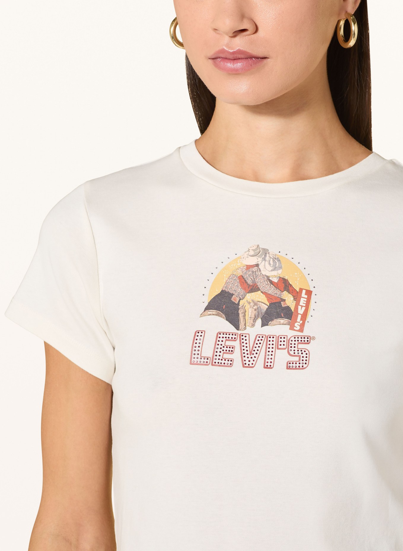 Levi's® T-Shirt: ECRU