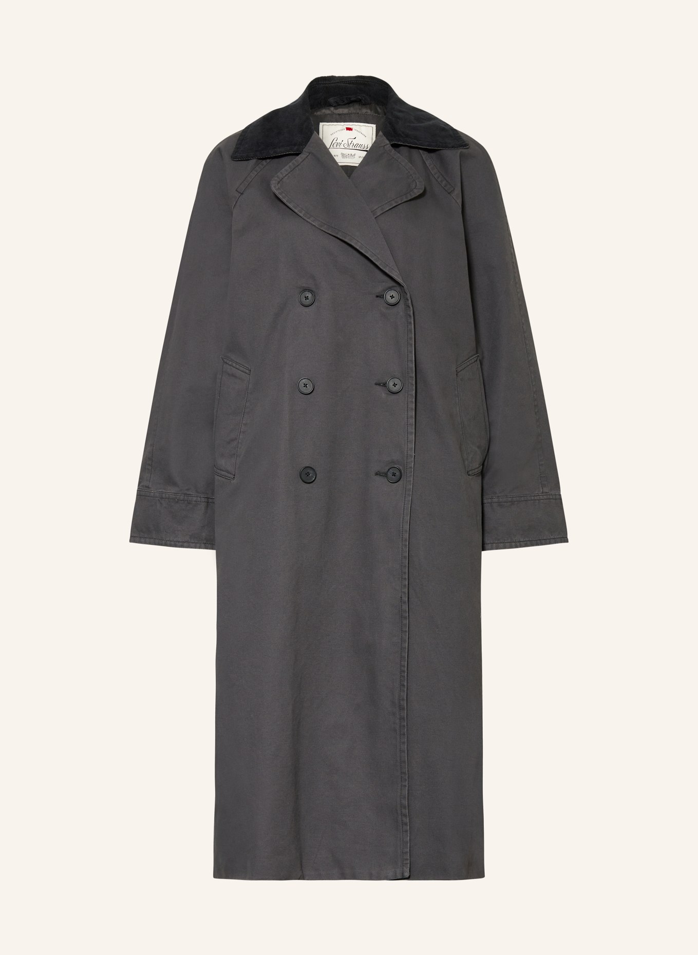 Levi's® Trenchcoat BREE BARN: DUNKELGRAU