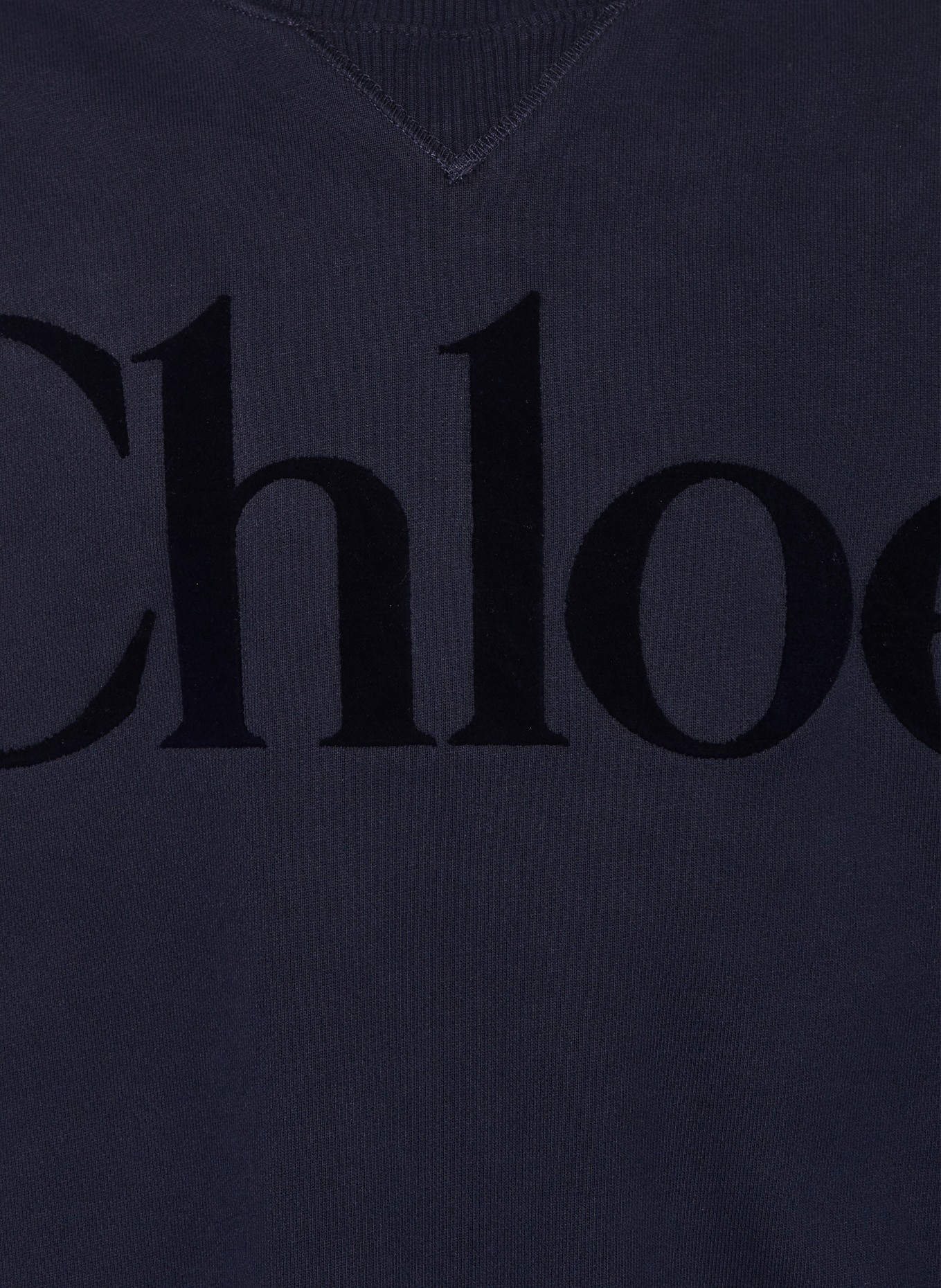Chloé Sweatshirt: DUNKELBLAU