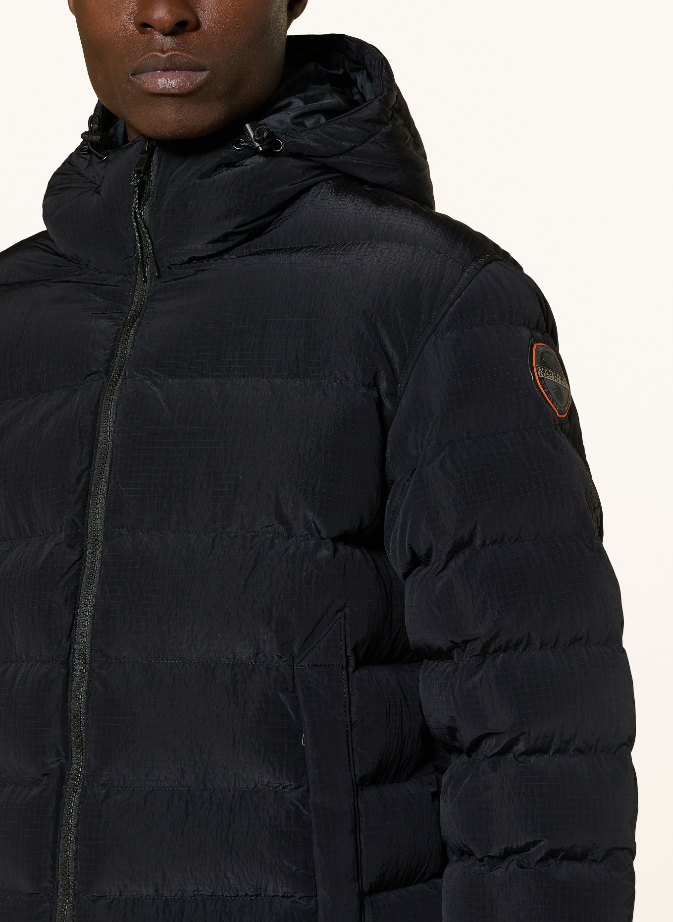 NAPAPIJRI Steppjacke A-TEREZ: SCHWARZ