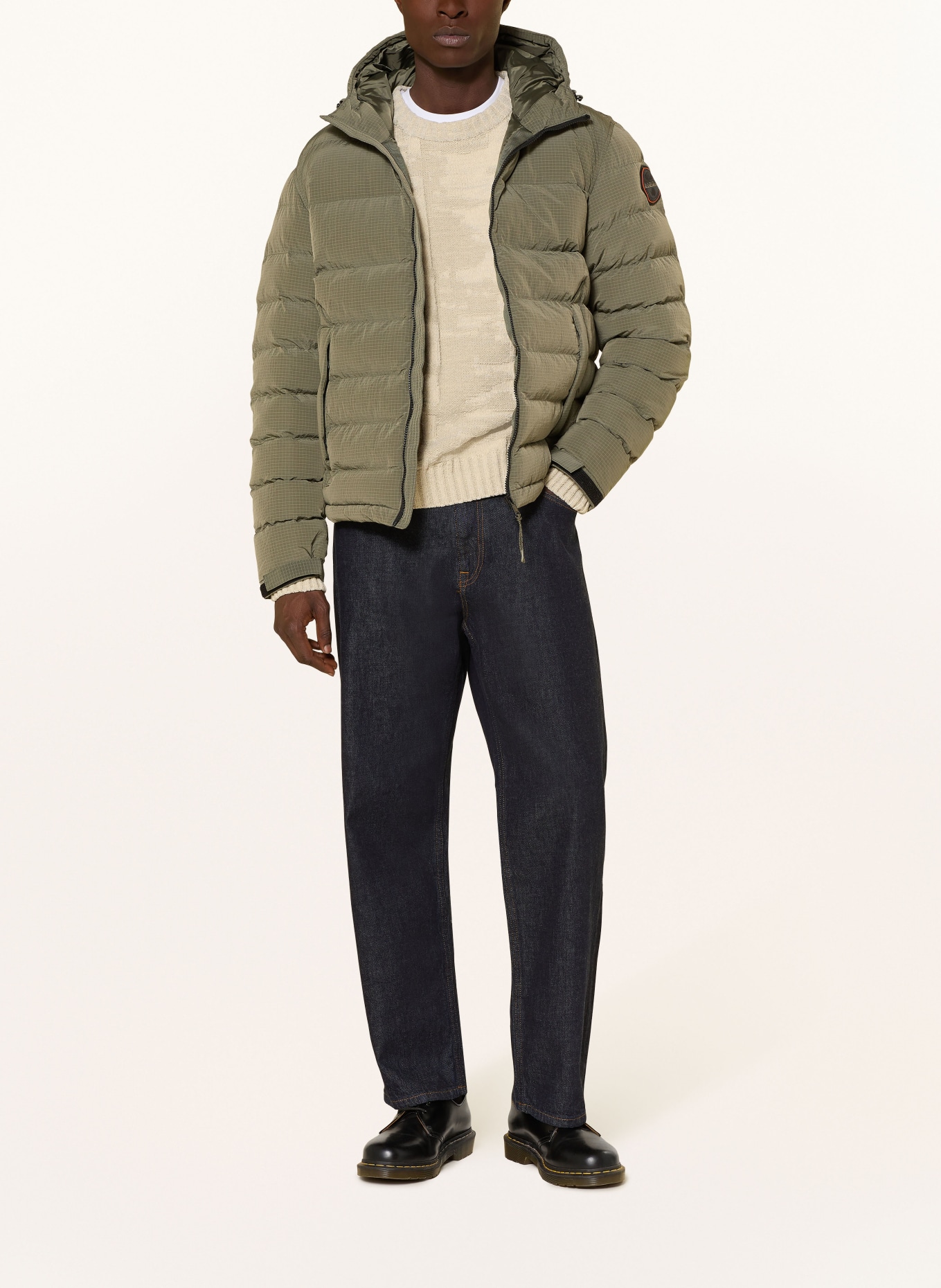 NAPAPIJRI Steppjacke A-TEREZ: KHAKI