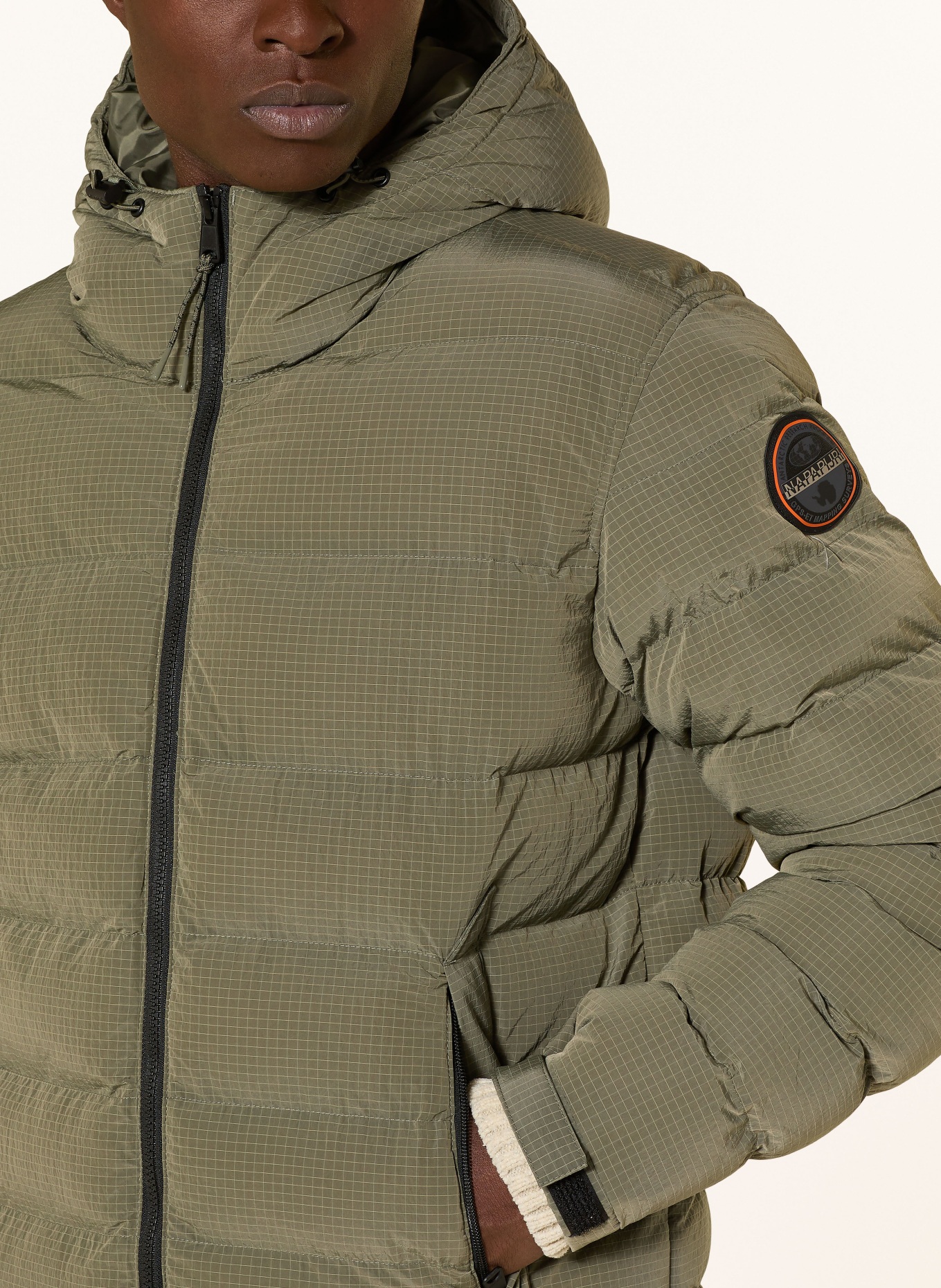 NAPAPIJRI Steppjacke A-TEREZ: KHAKI