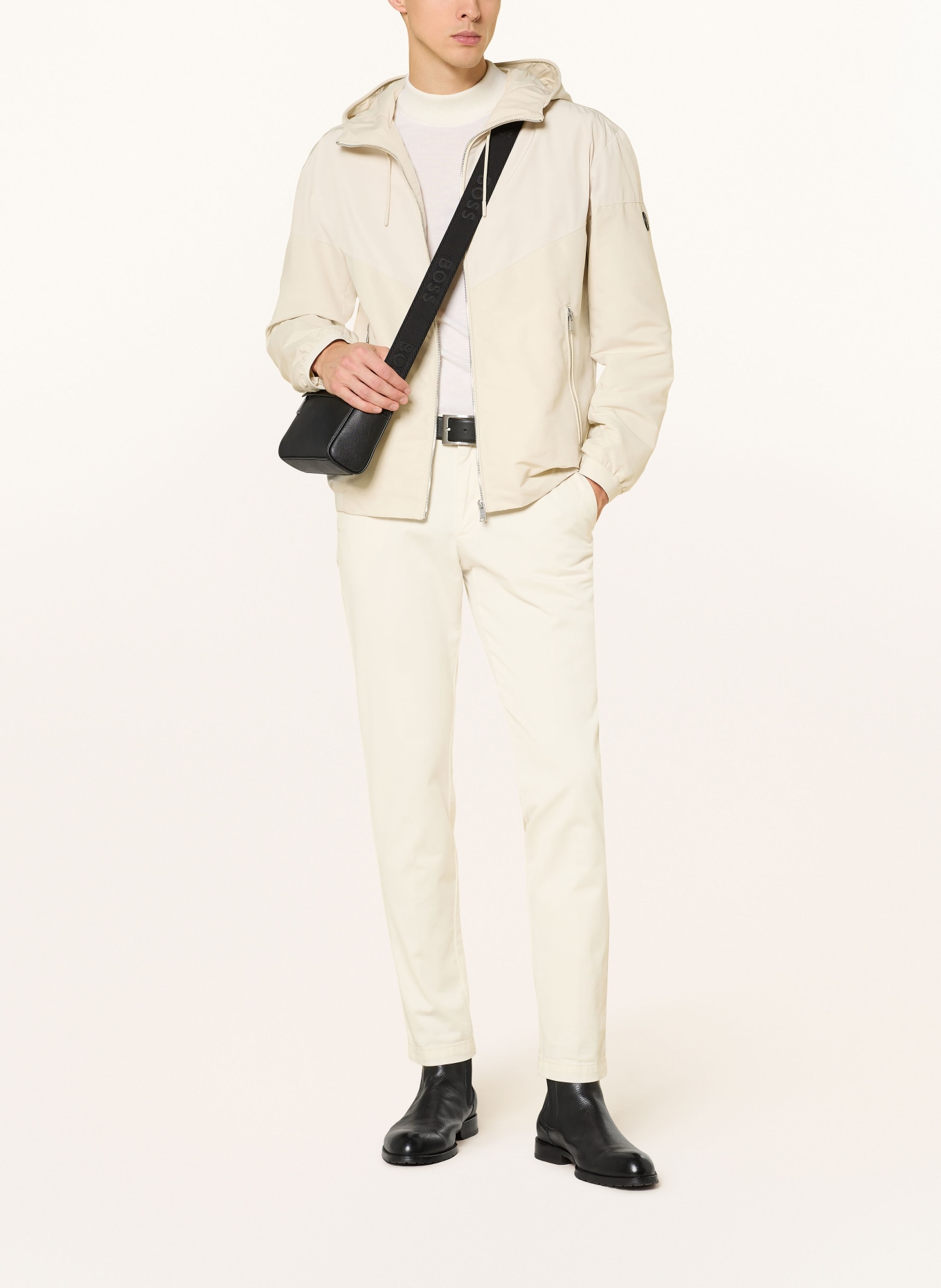 BOSS Regenjacke CIRENO4: ECRU