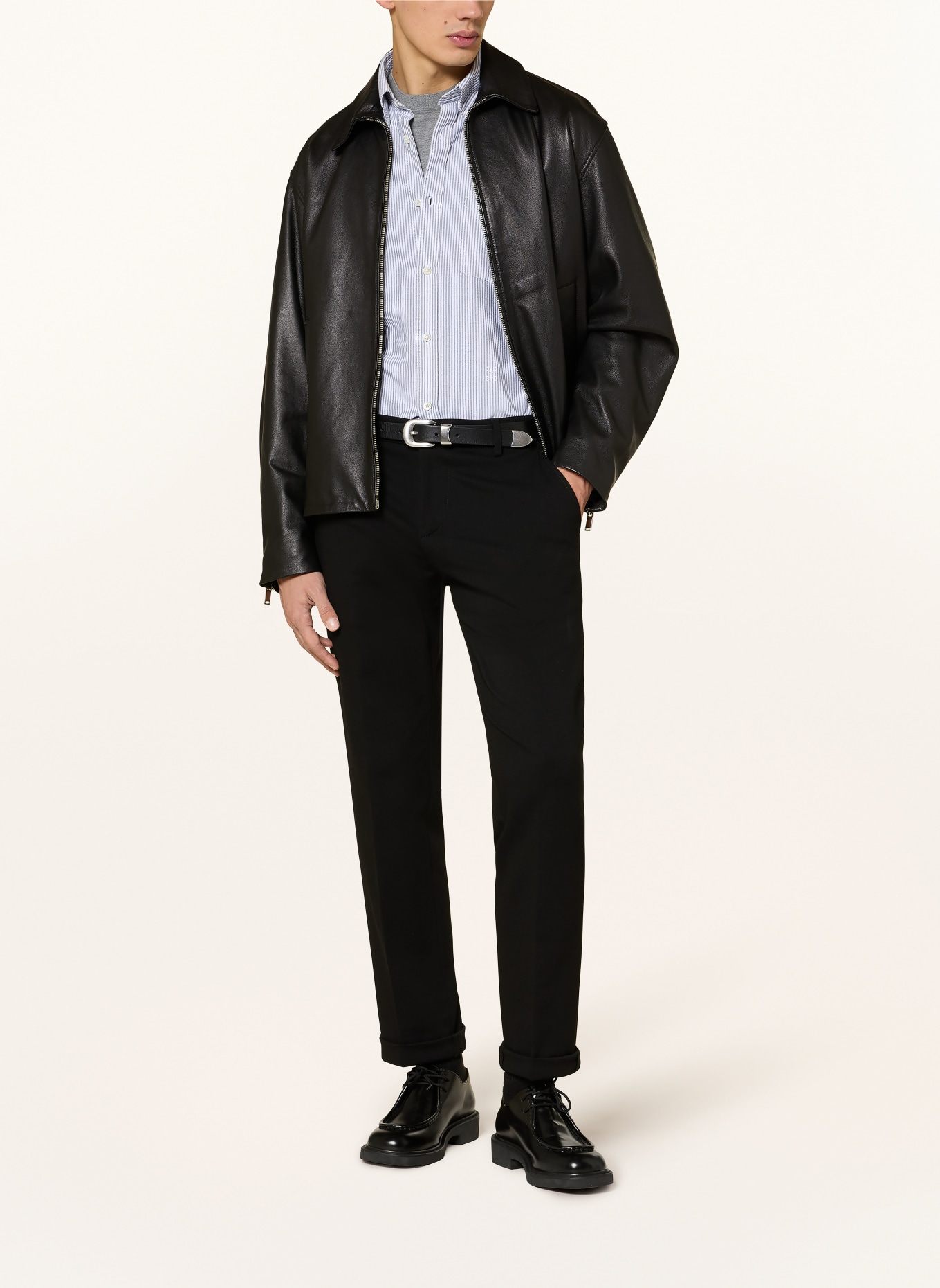 Dondup Chino GAUBERT Regular Fit: SCHWARZ