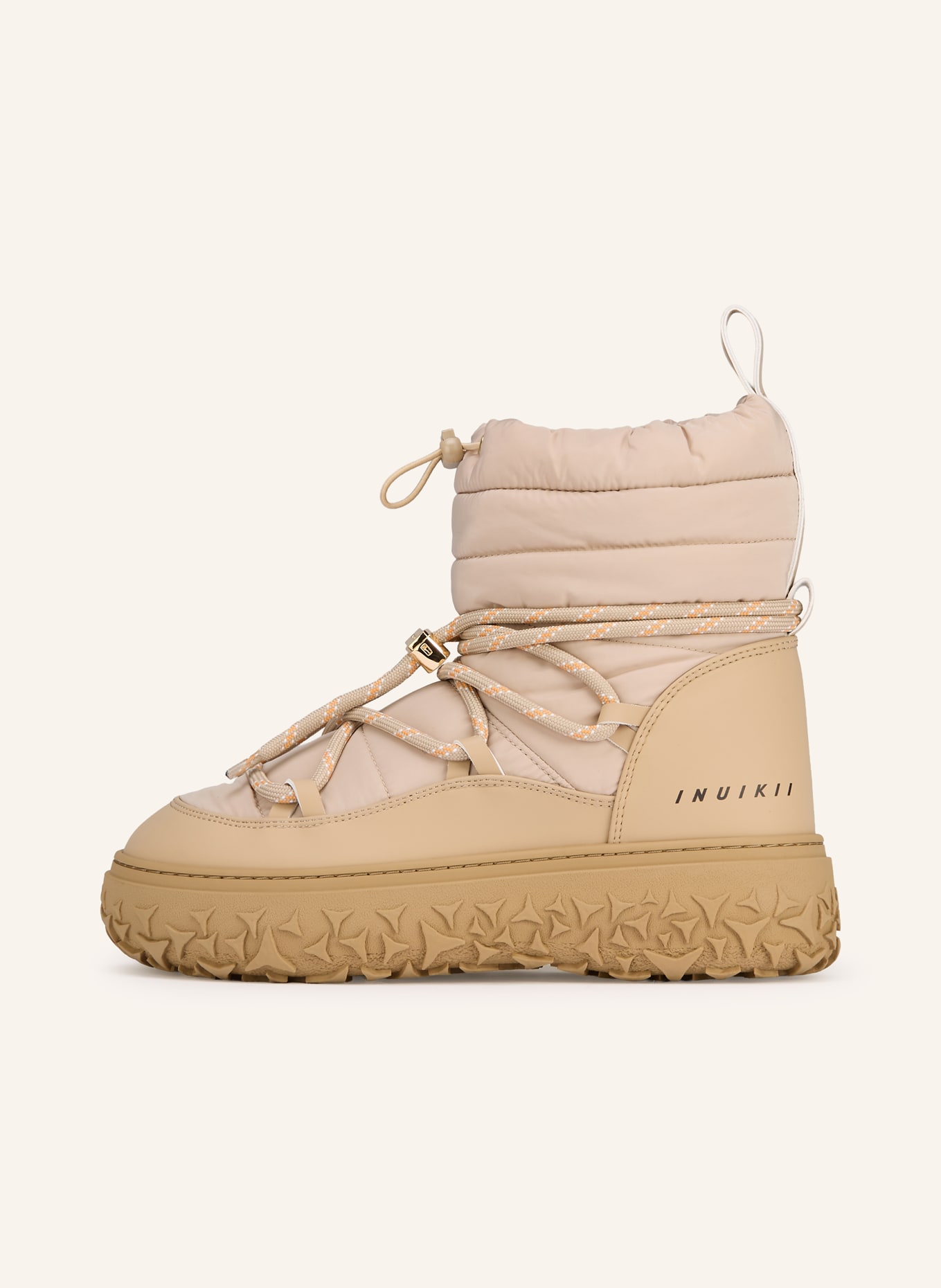 INUIKII Schnürboots TECHNICAL PERFORMANCE: BEIGE
