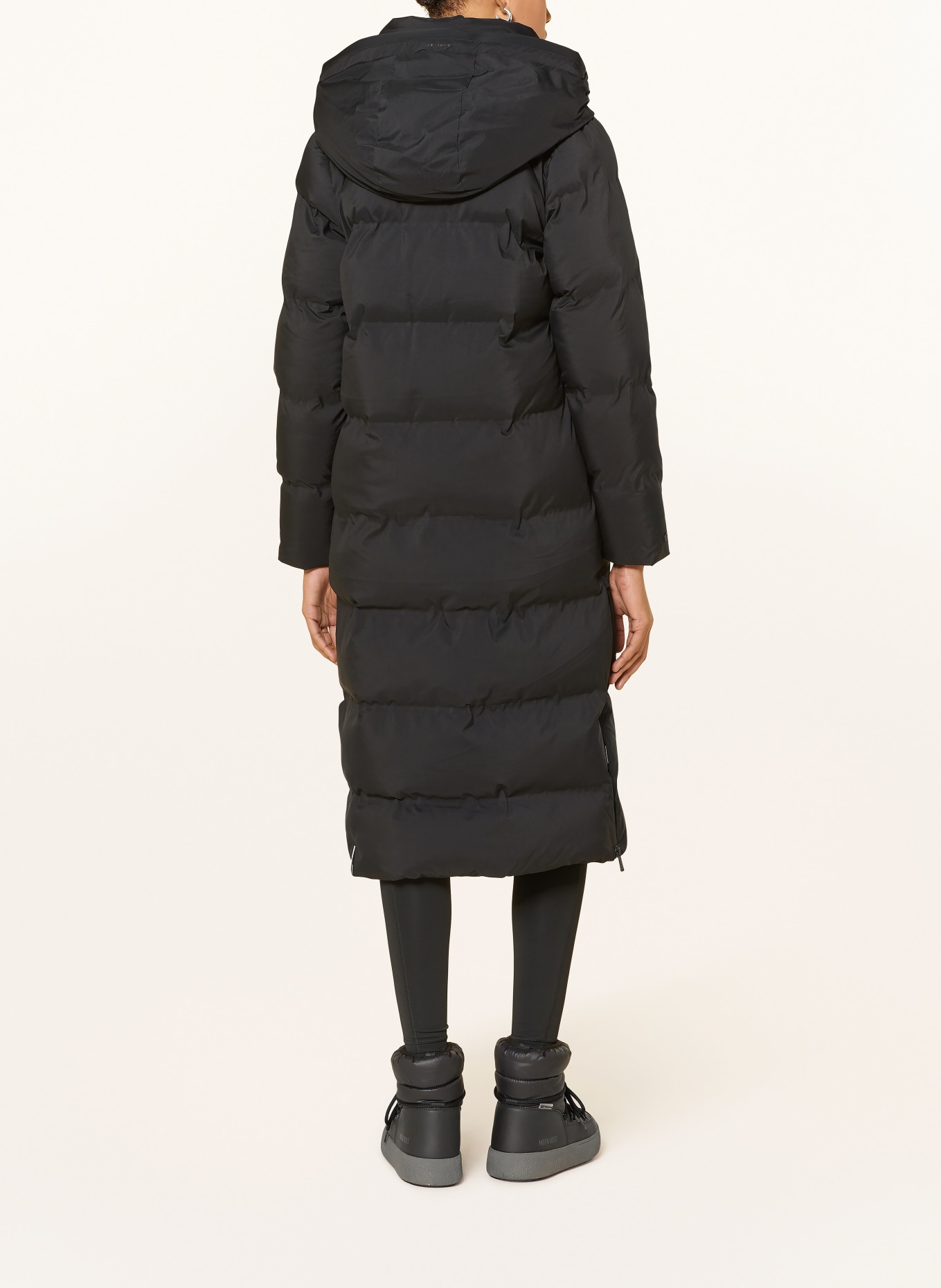 khujo Steppmantel: SCHWARZ