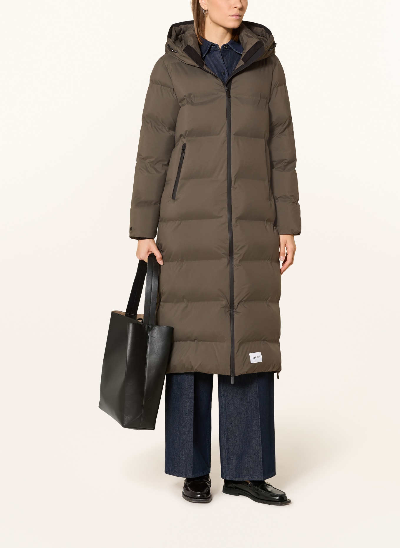 khujo Steppmantel: KHAKI