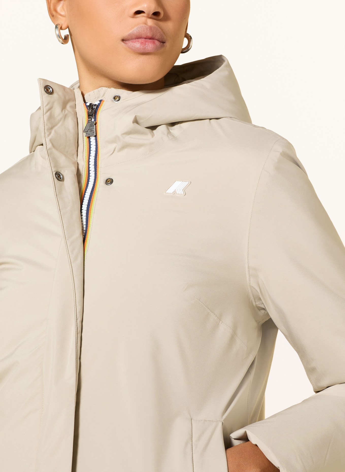 K-WAY Jacke LIL: HELLGRAU / GRAU