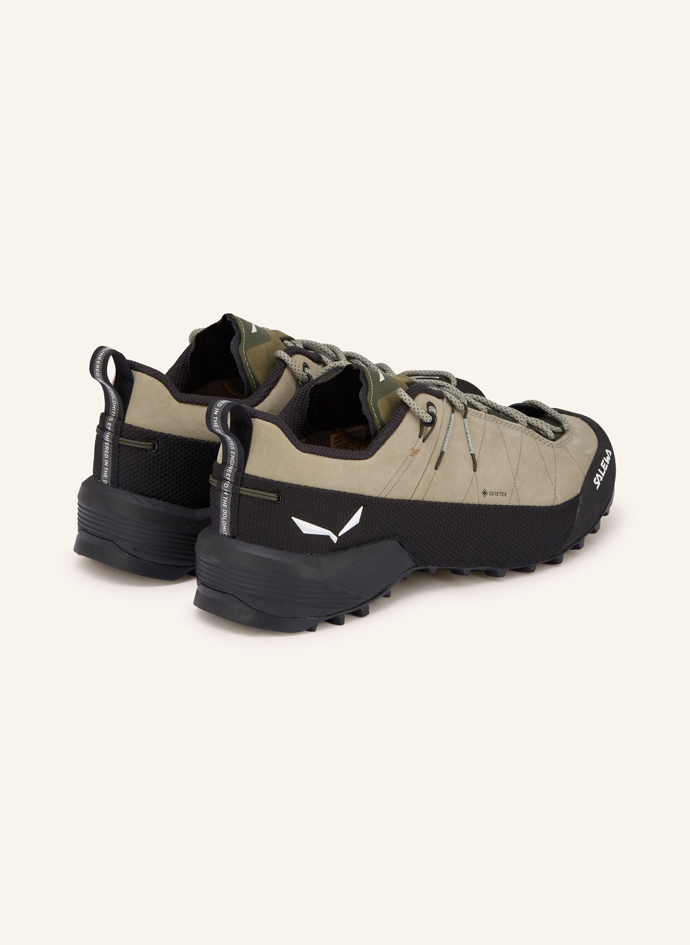 SALEWA Wanderschuhe WILDFIRE LEATHER 2 GTX: OLIV / WEISS / SCHWARZ