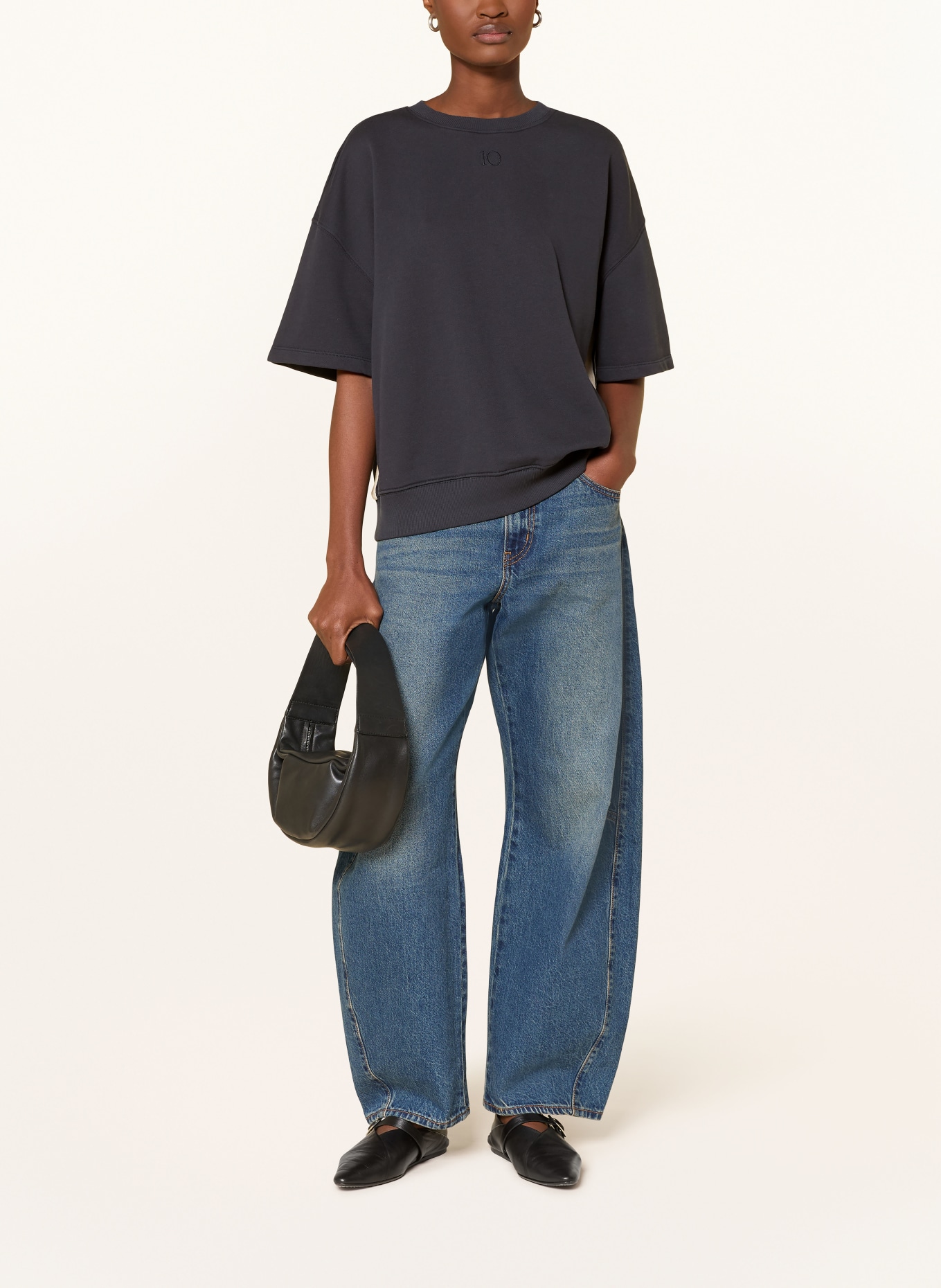 10DAYS Sweatshirt: DUNKELBLAU