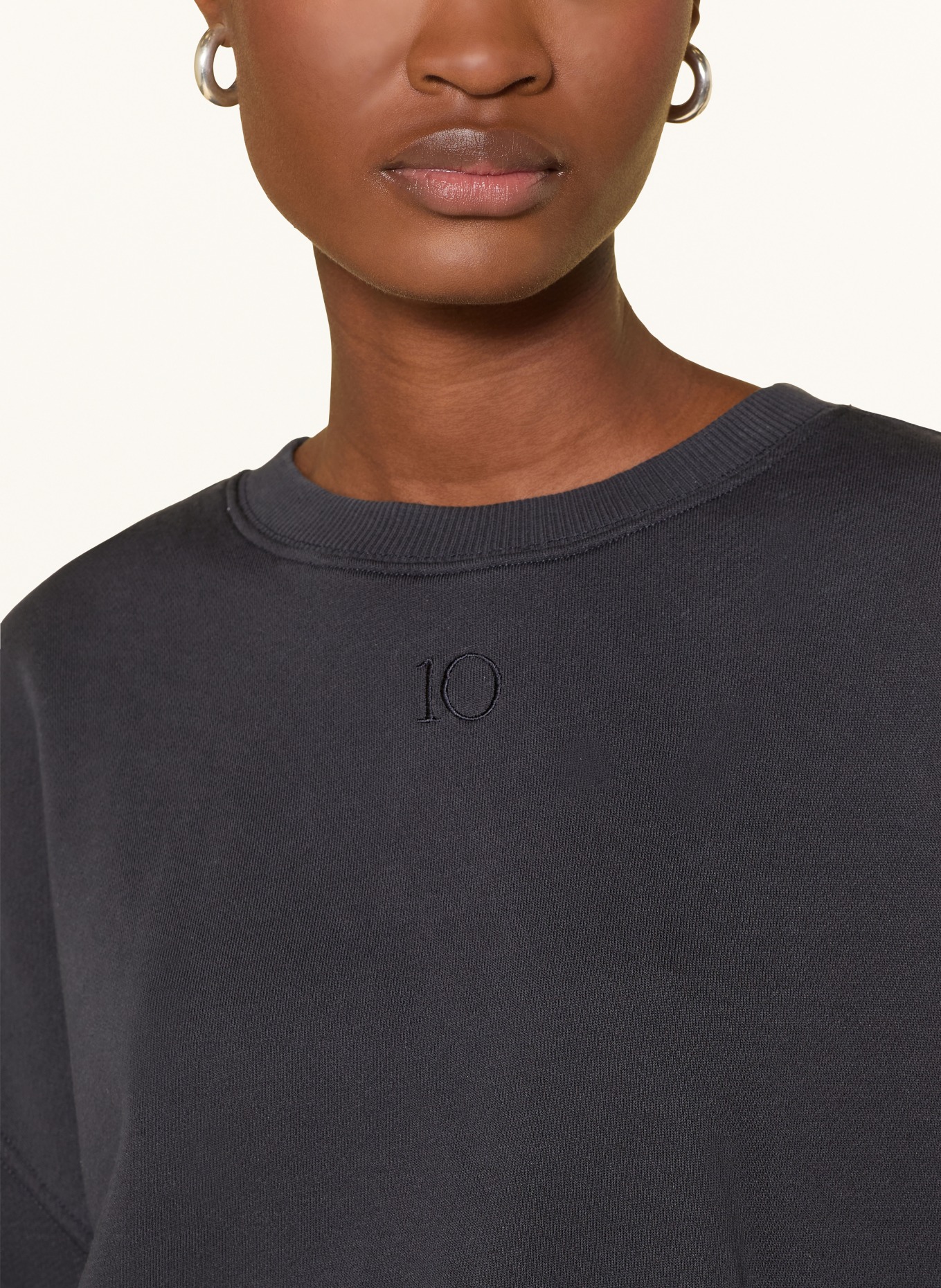 10DAYS Sweatshirt: DUNKELBLAU
