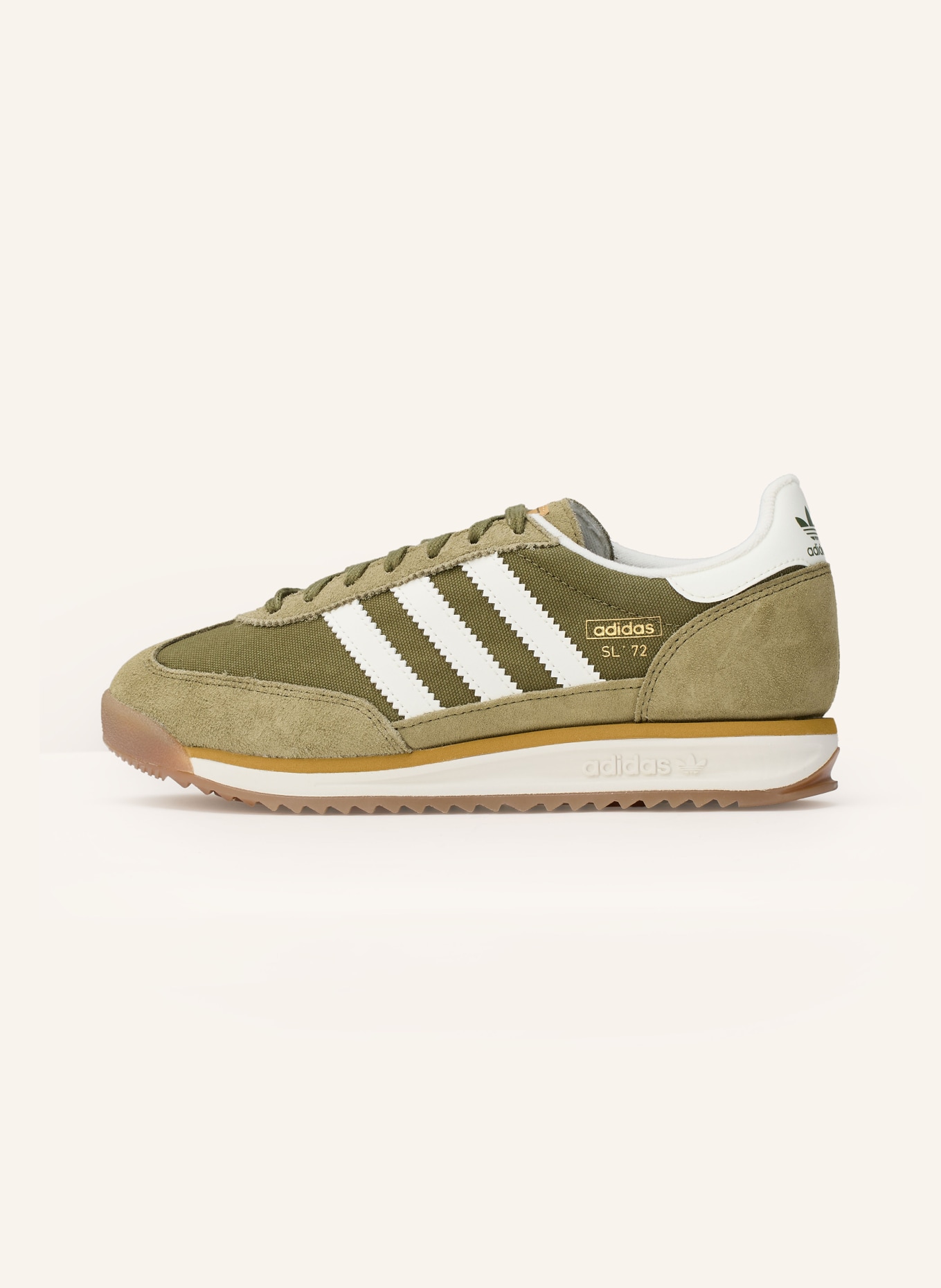 adidas Originals Sneaker SL 72 RS: OLIV / BEIGE / WEISS