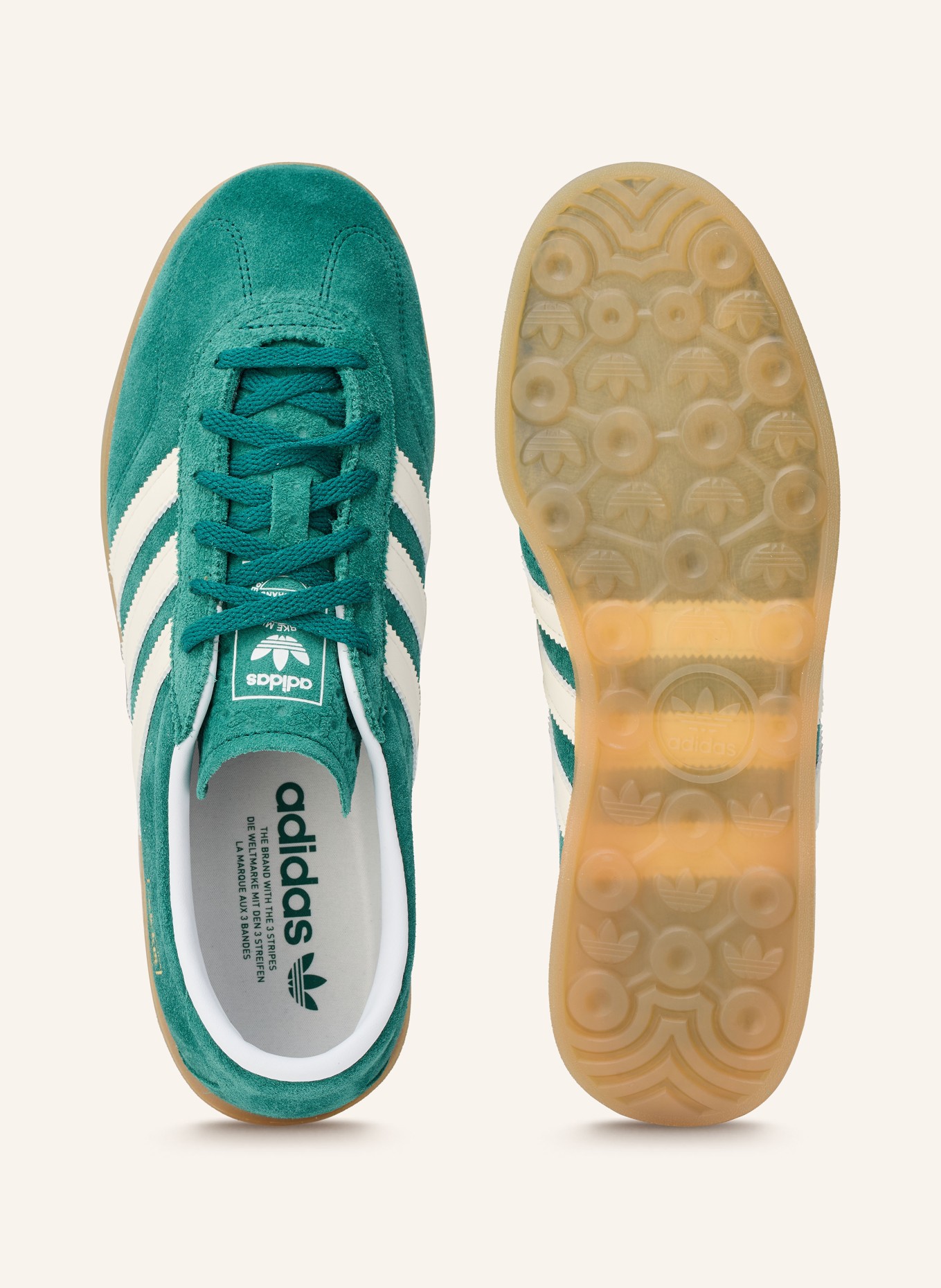 adidas Originals Sneaker GAZELLE LO PRO W: GRÜN / GOLD / WEISS