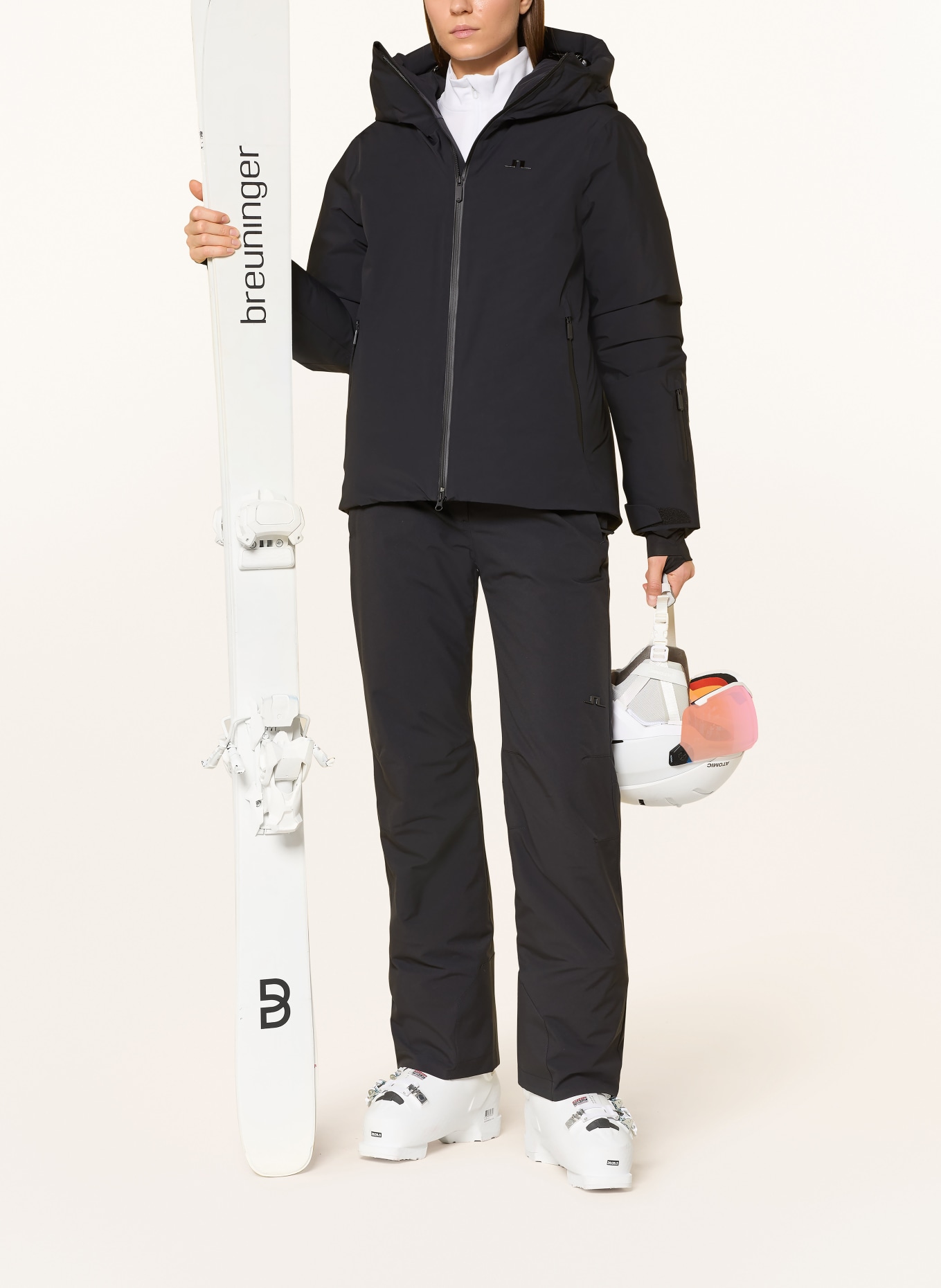 J.LINDEBERG Daunen-Skijacke: SCHWARZ