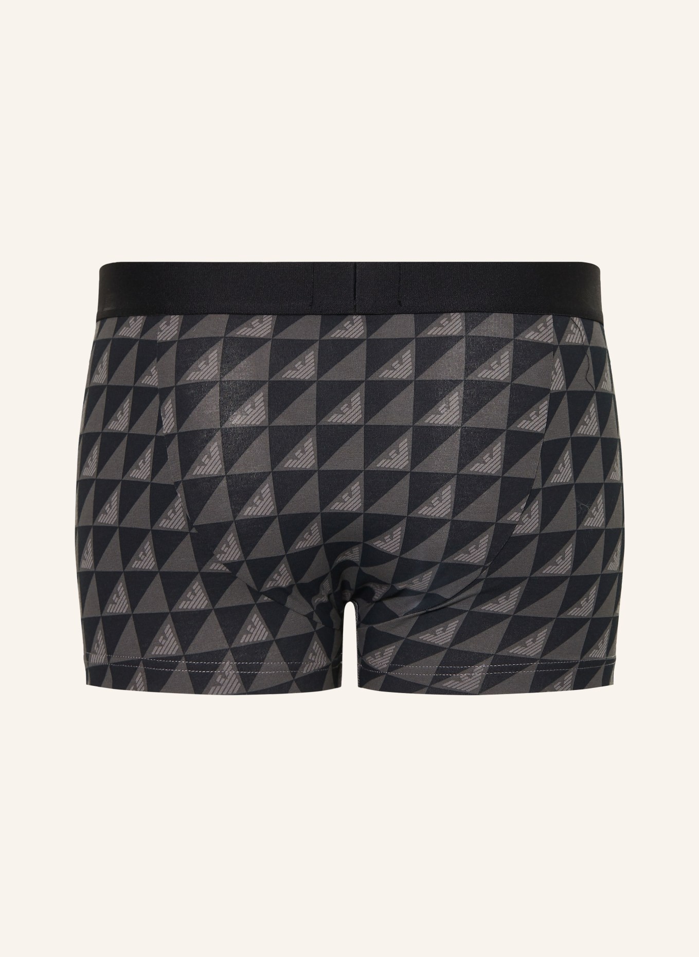 EMPORIO ARMANI 2er-Pack Boxershorts: SCHWARZ / DUNKELGRAU