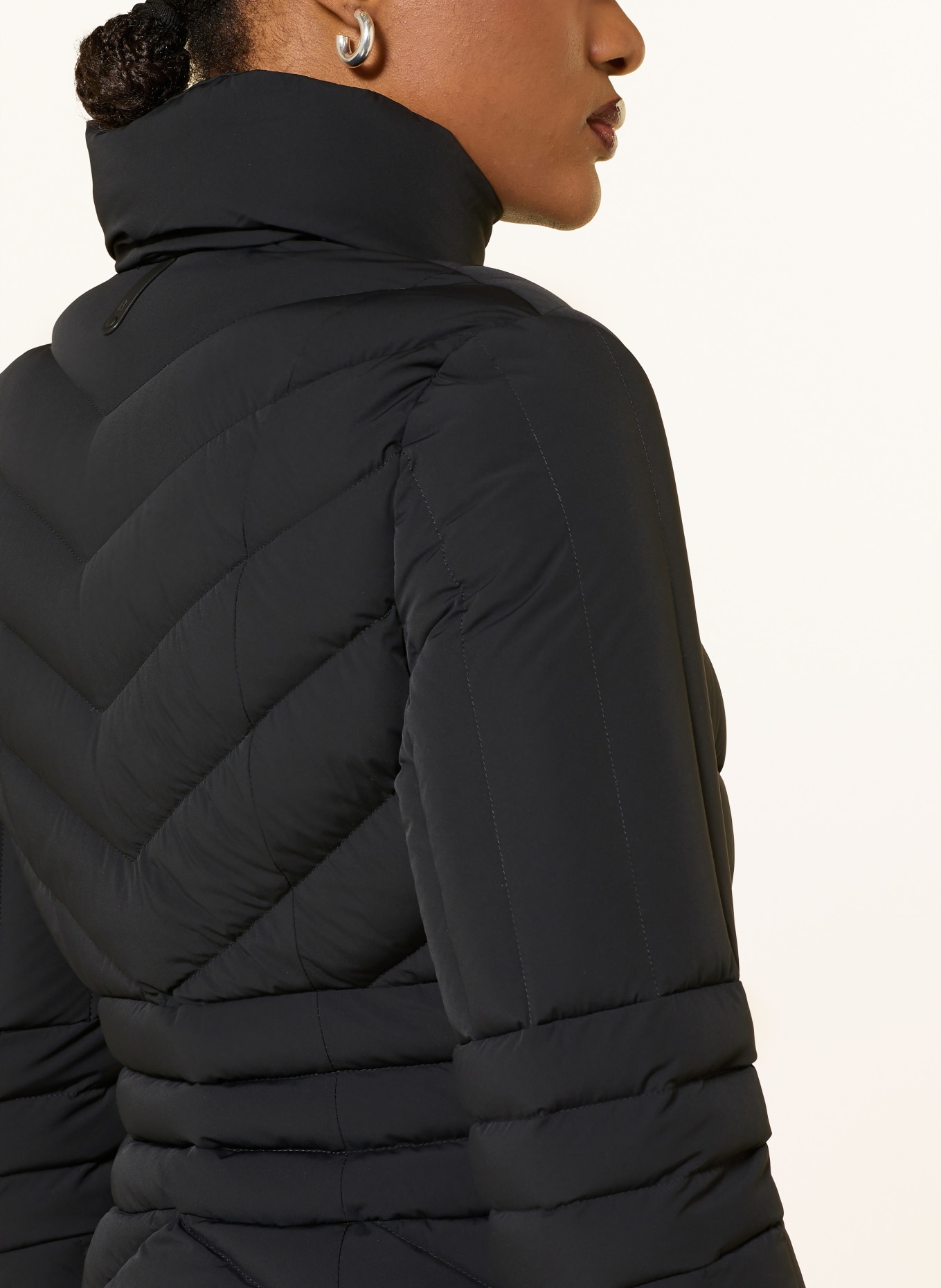 Mackage Daunenjacke mit abnehmbarer Kapuze: SCHWARZ