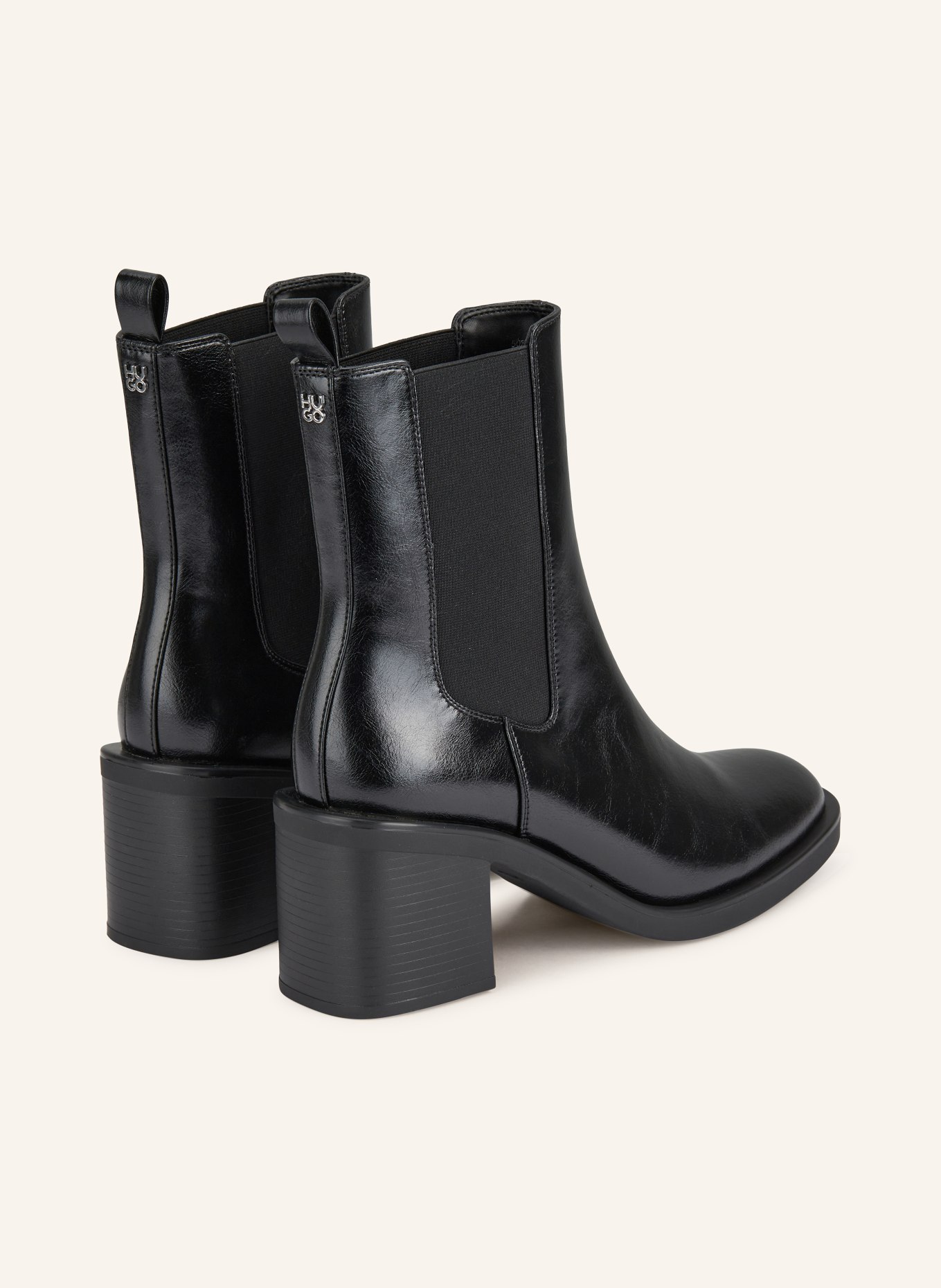 HUGO Chelsea-Boots NALIE: SCHWARZ