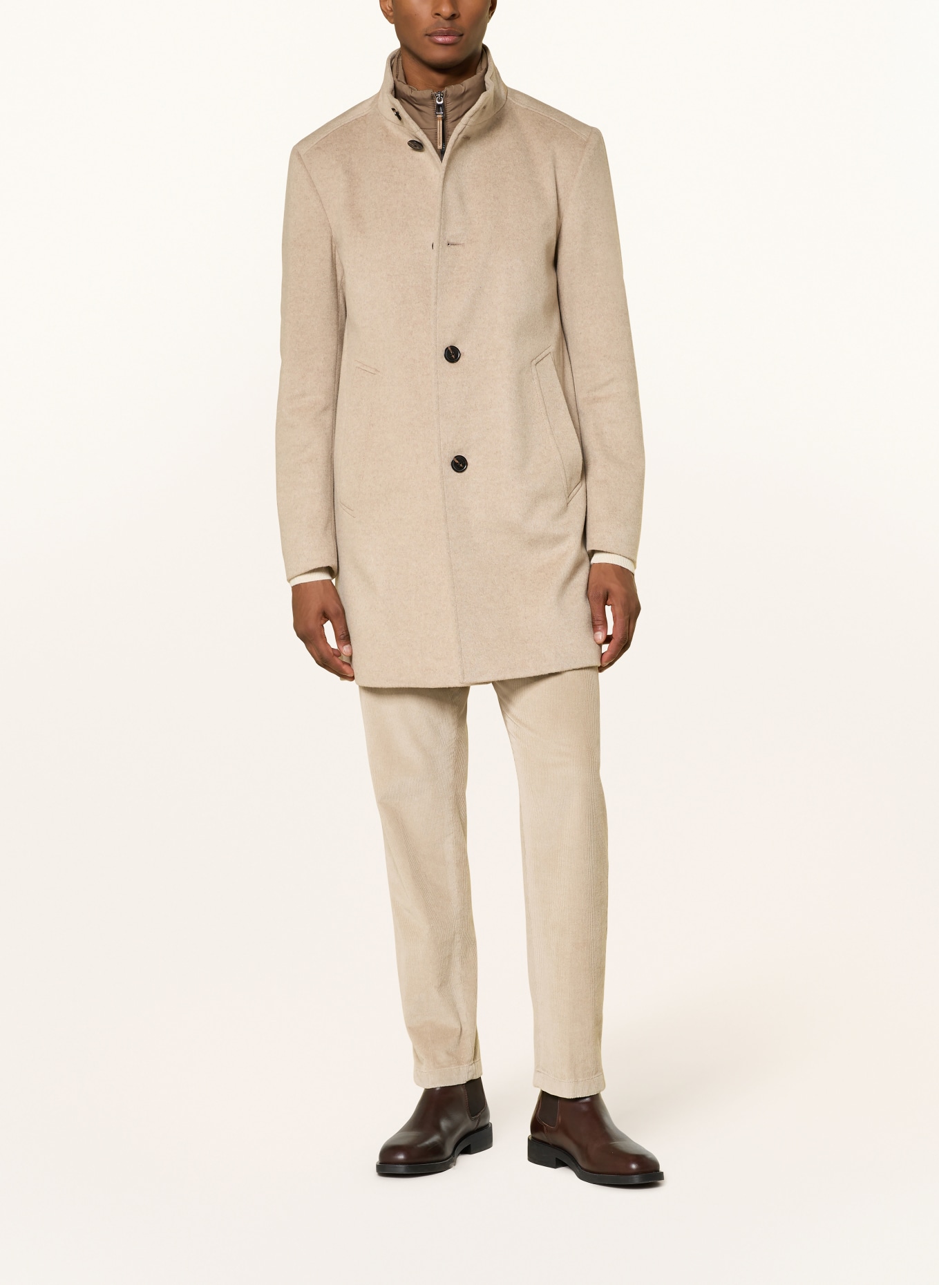 JOOP! Wollmantel: BEIGE