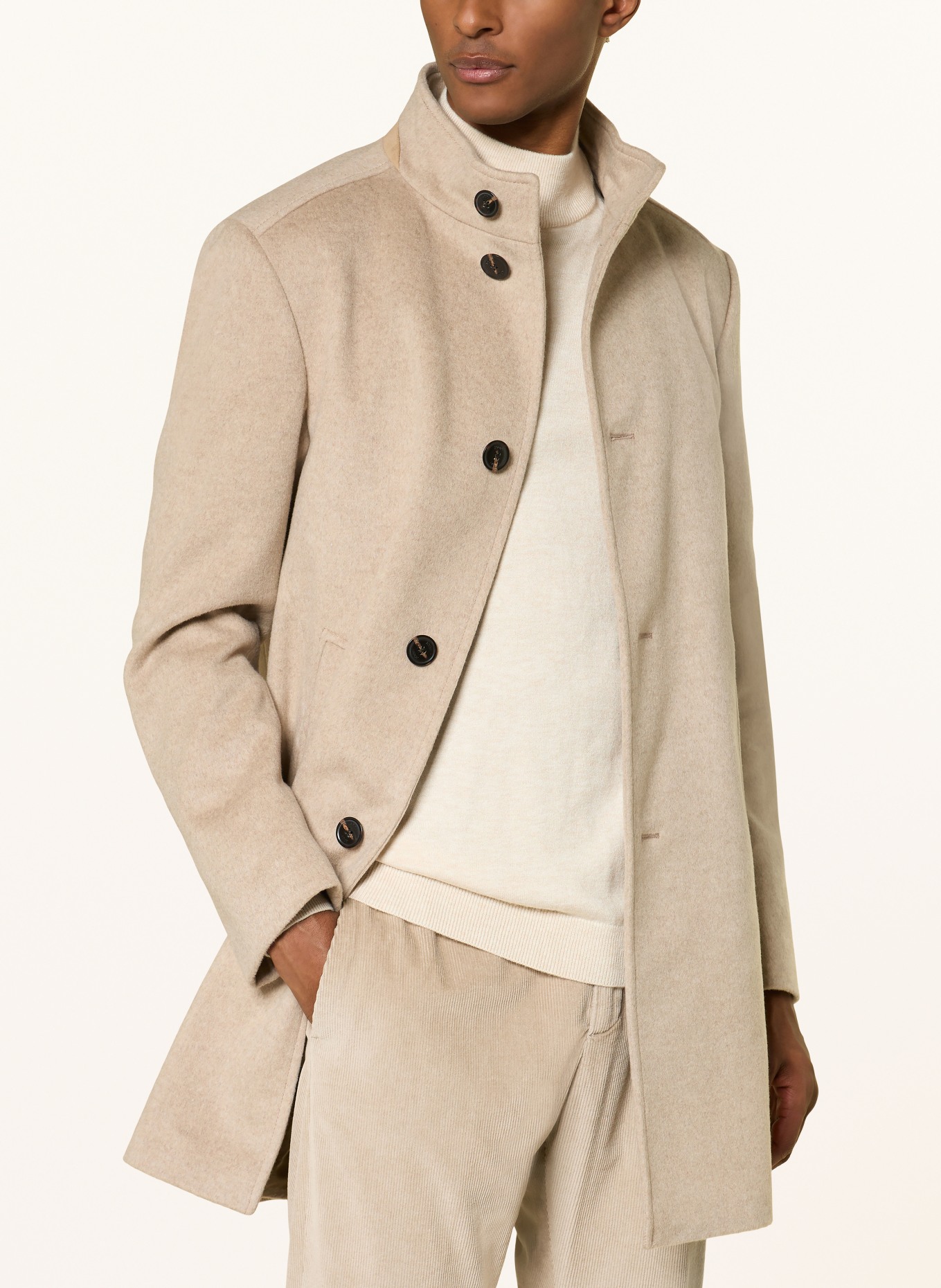 JOOP! Wollmantel: BEIGE