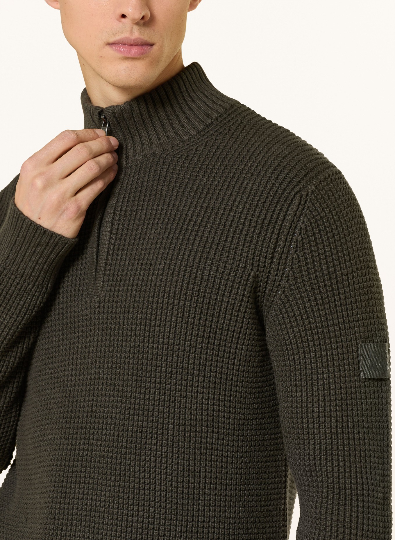 JOOP! JEANS Troyer HENRIOS: DUNKELGRÜN