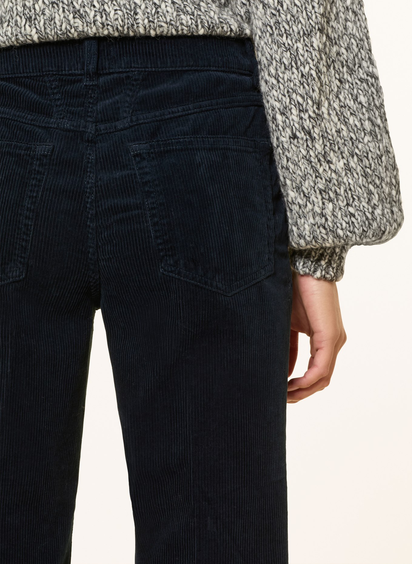 CLOSED Cordhose MILO: 568 DARK NIGHT