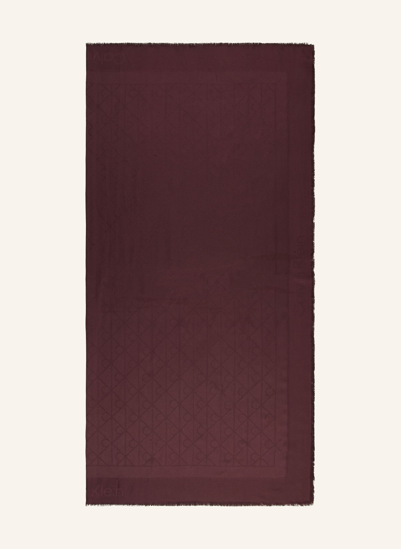 Calvin Klein Tuch: DUNKELROT