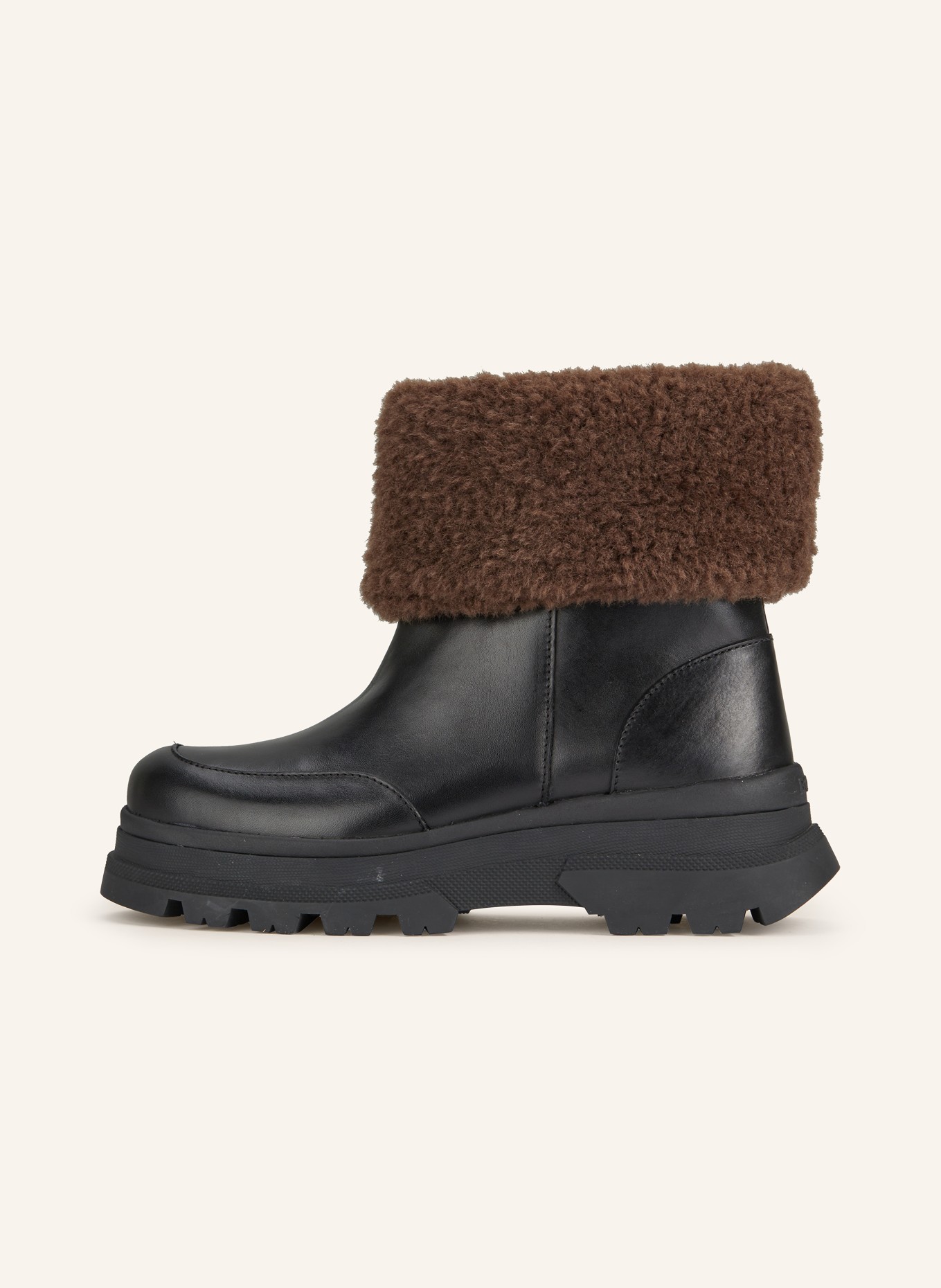 BOSS Boots FOSTER BOOTIE: SCHWARZ / DUNKELBRAUN