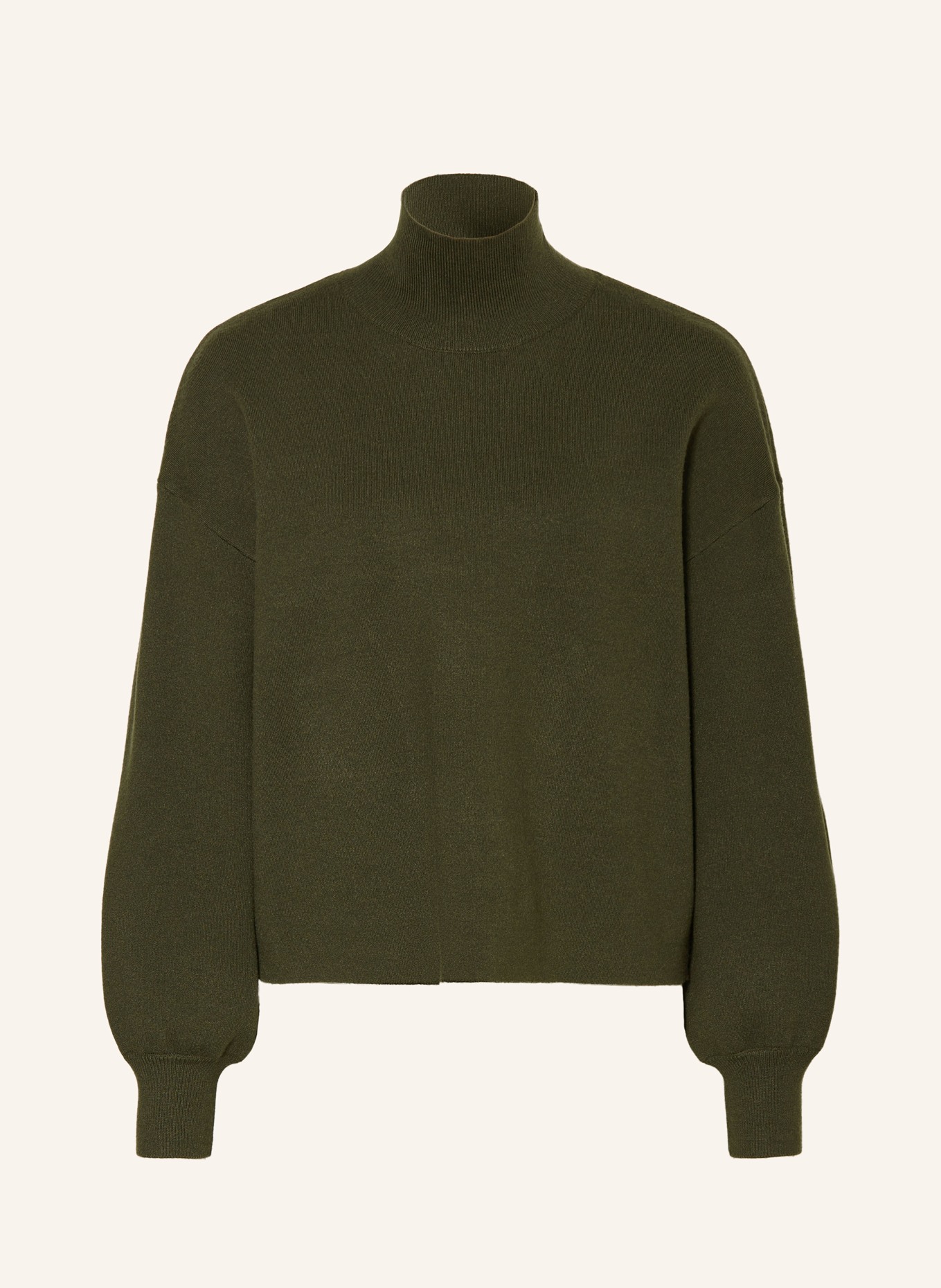 MSCH COPENHAGEN Rollkragenpullover MSCHMERCY: DUNKELGRÜN