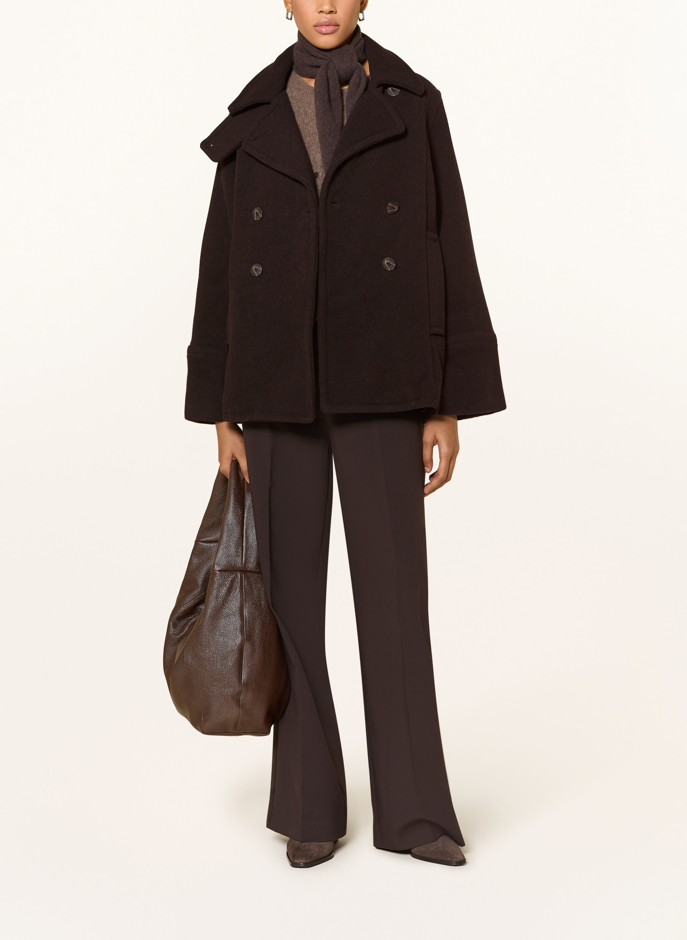 MOS MOSH Cabanjacke MMCHARLY: DUNKELBRAUN