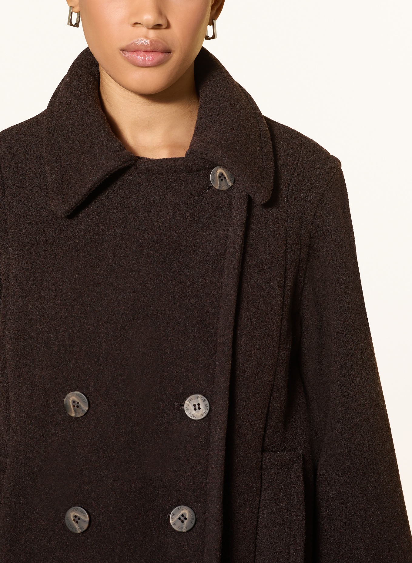 MOS MOSH Cabanjacke MMCHARLY: DUNKELBRAUN