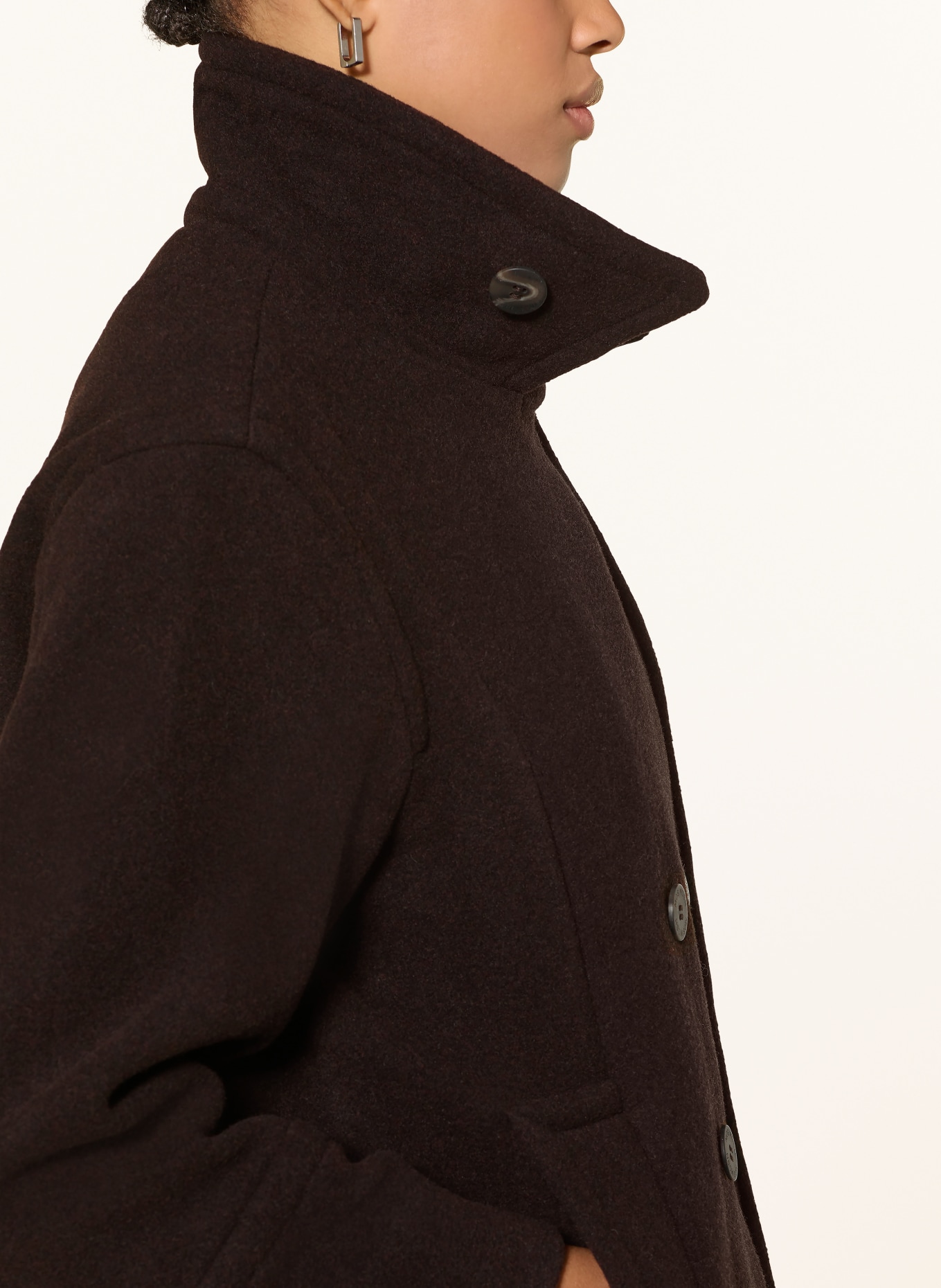 MOS MOSH Cabanjacke MMCHARLY: DUNKELBRAUN